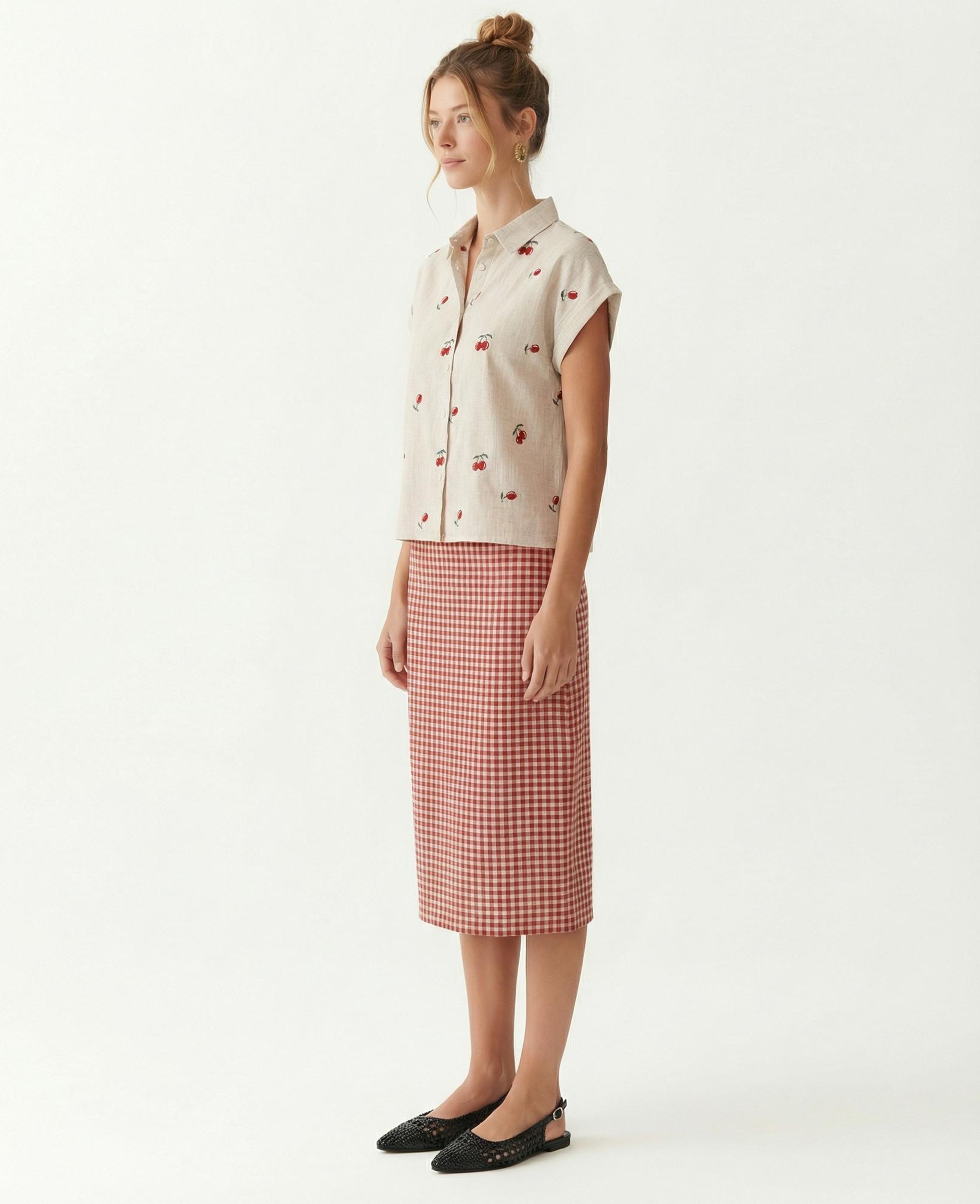 YARGICI Regular Gömlek Yaka Kısa Kol Gömlek