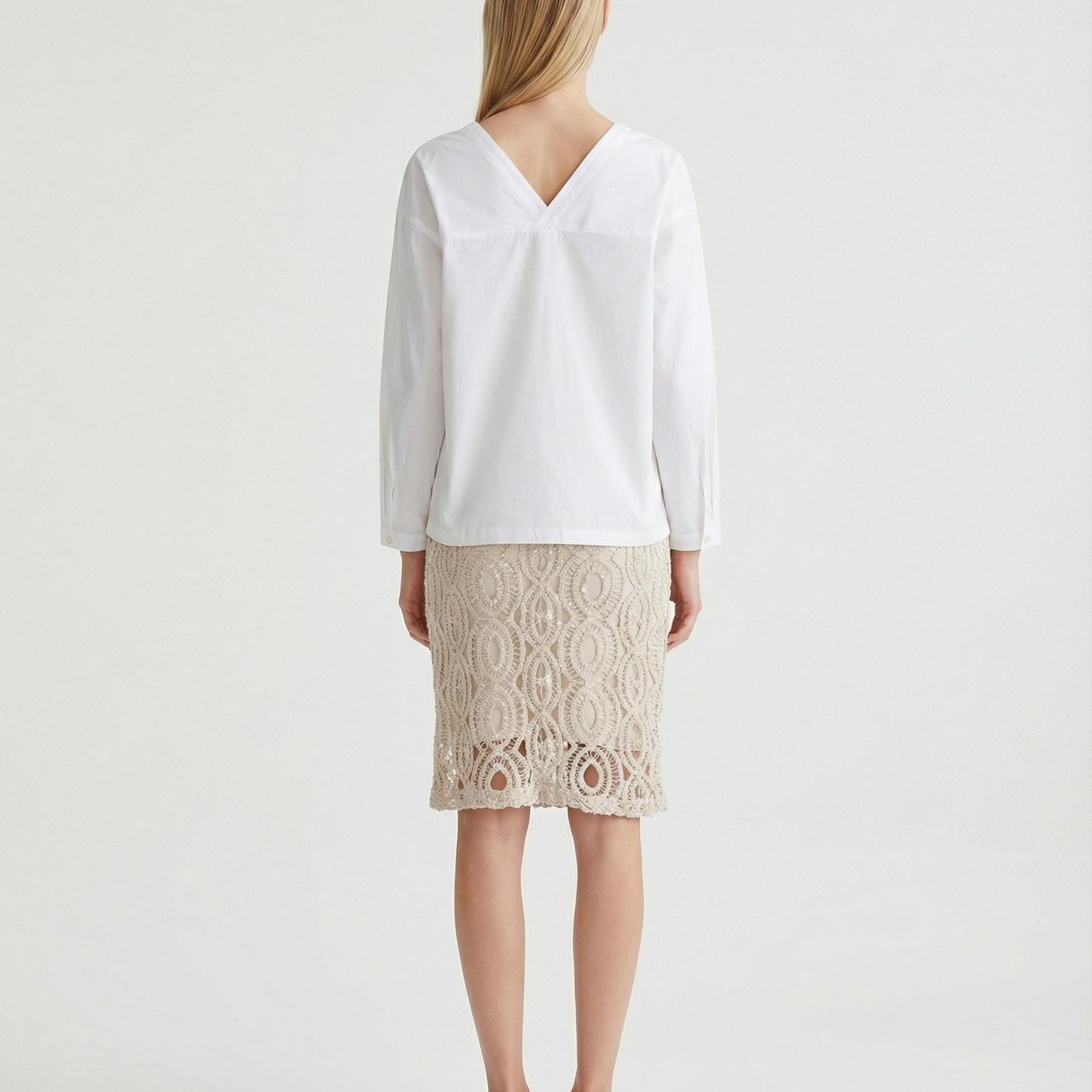 YARGICI Regular V Yaka Uzun Kol Gömlek