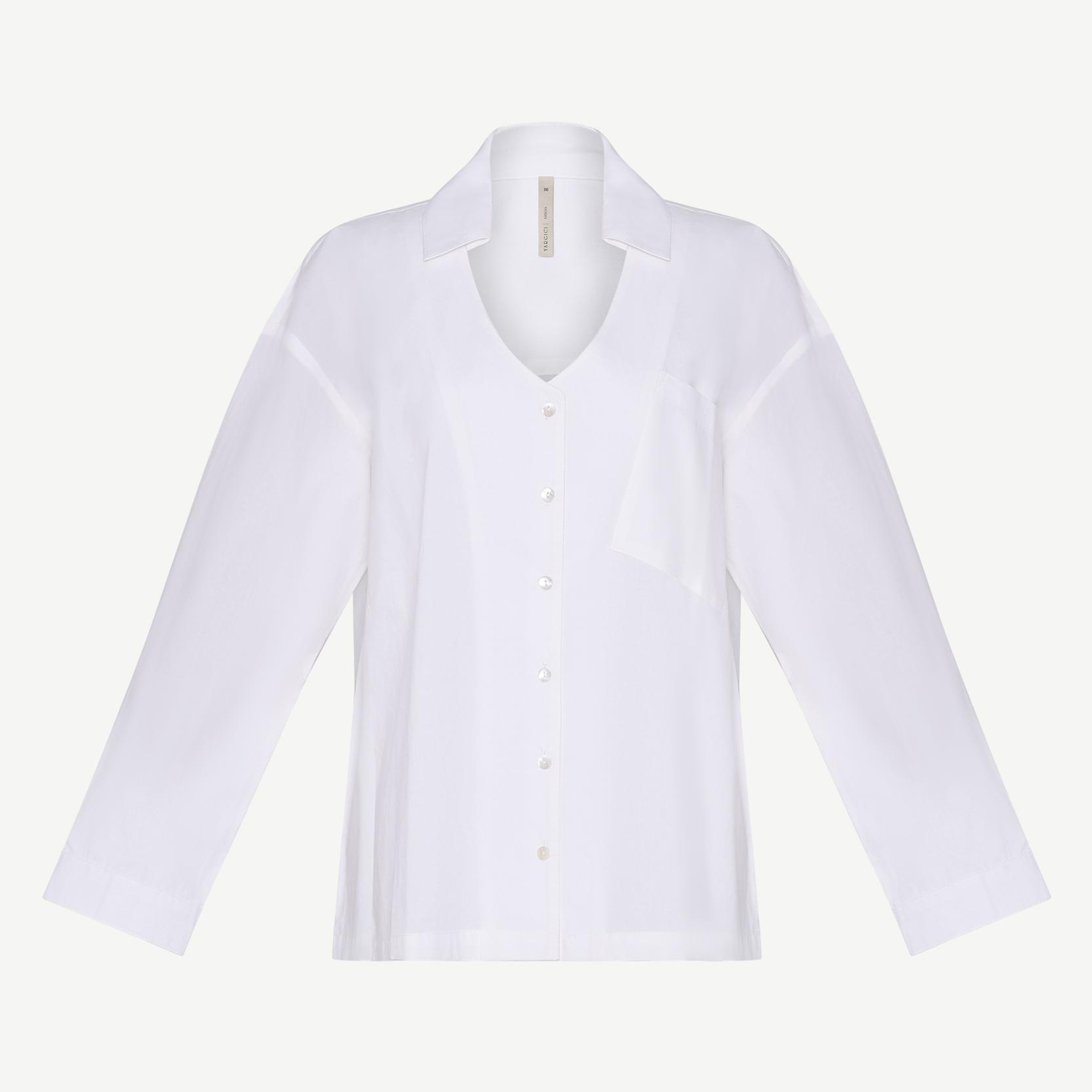 YARGICI Regular V Yaka Uzun Kol Gömlek