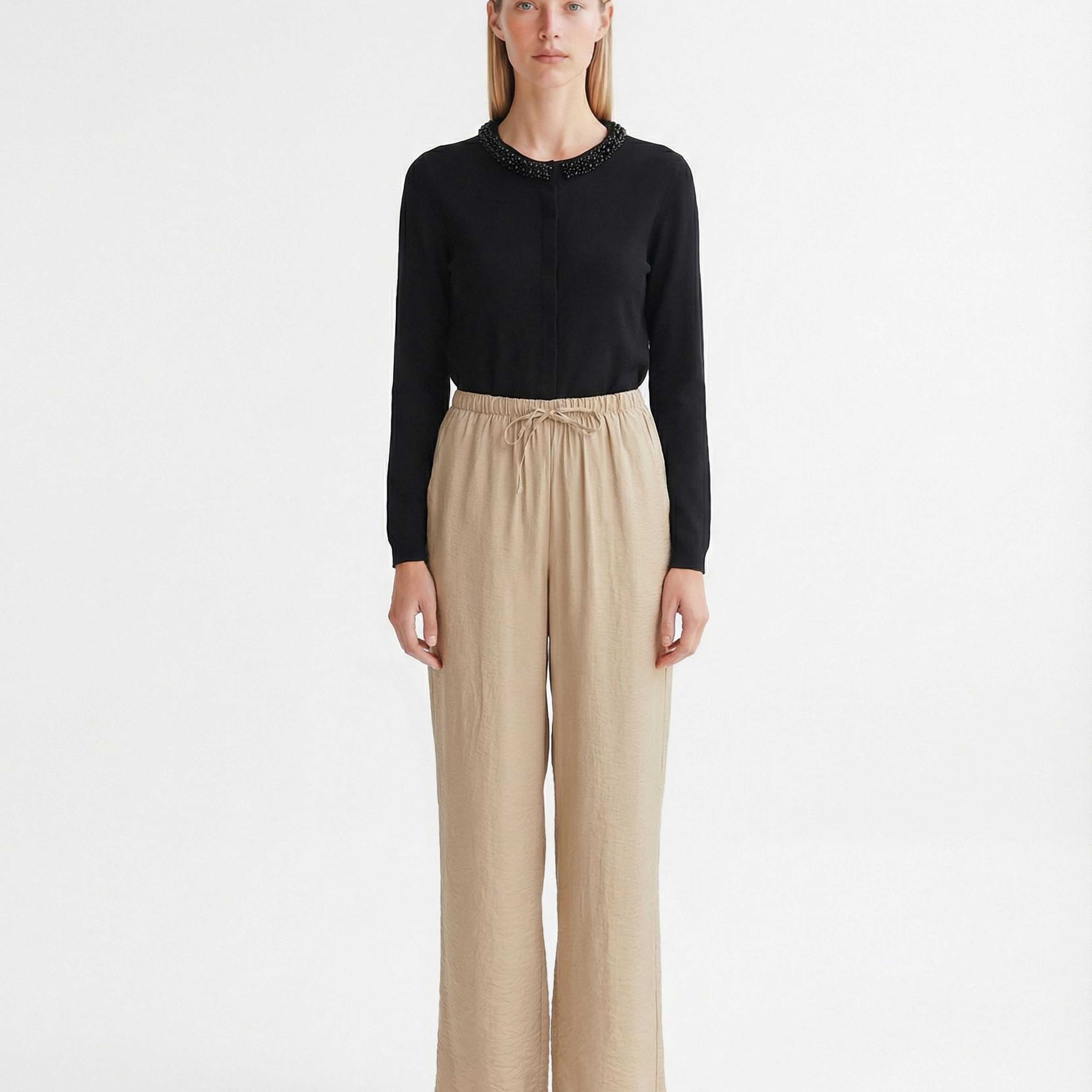 YARGICI Geniş Normal Bel Pantolon