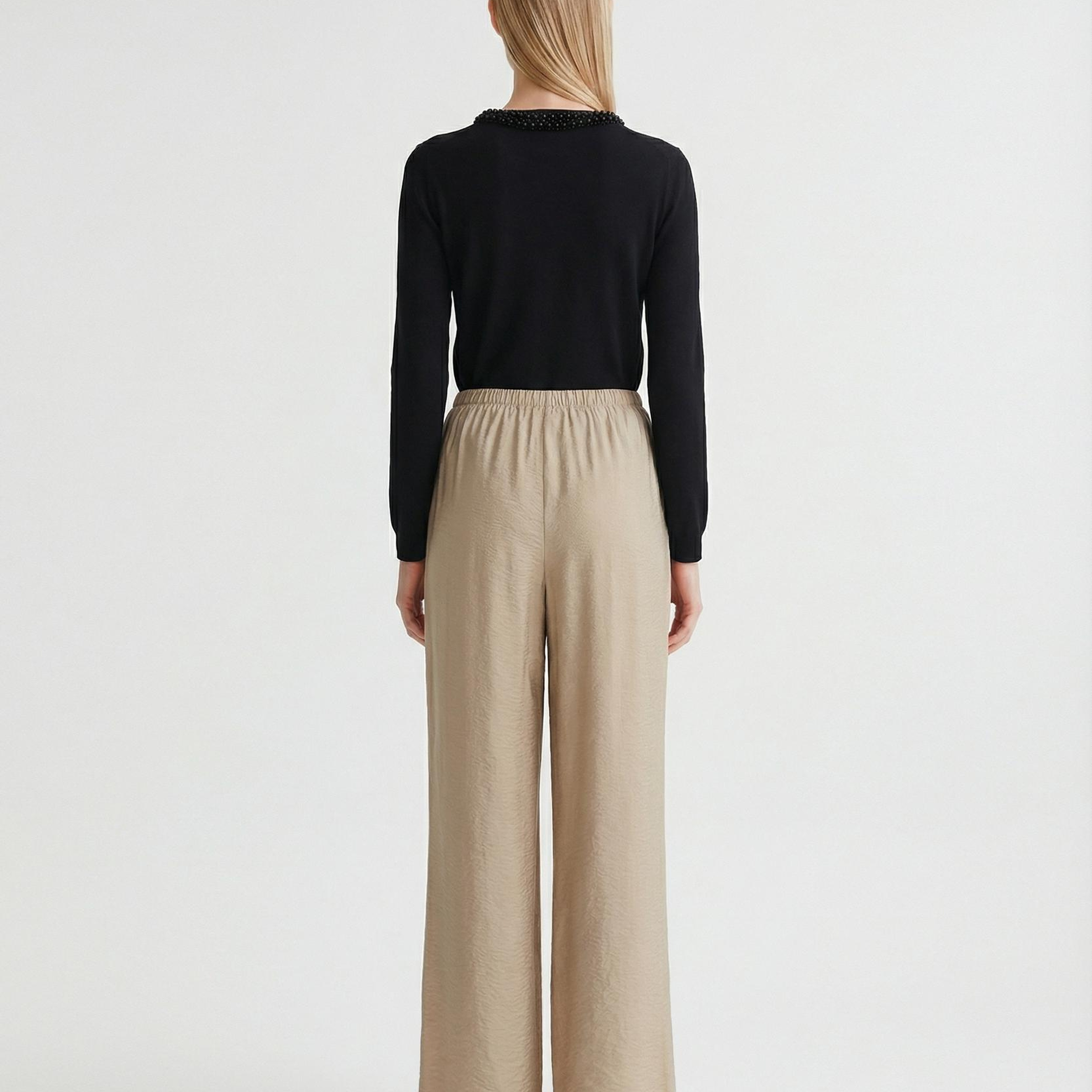 YARGICI Geniş Normal Bel Pantolon