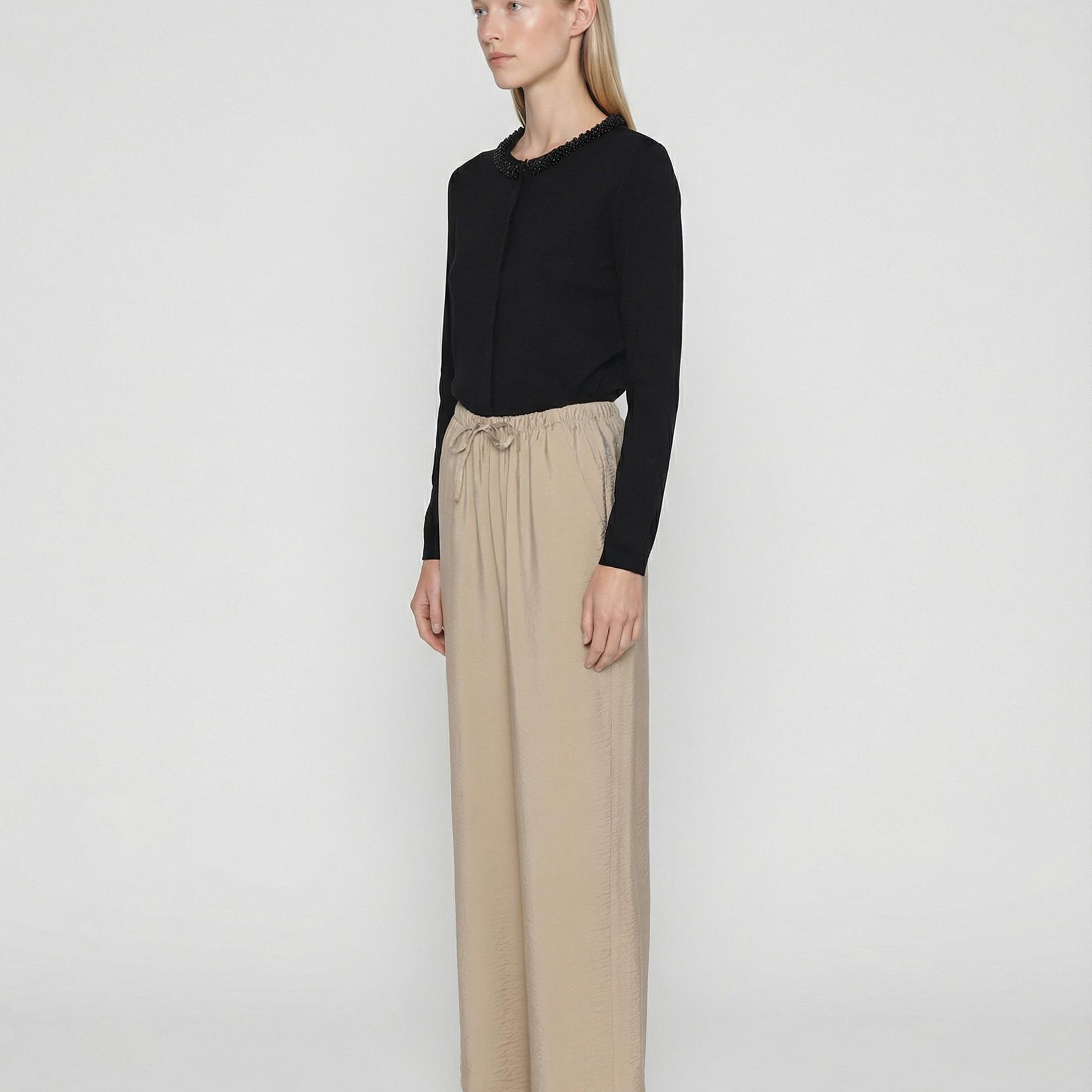 YARGICI Geniş Normal Bel Pantolon