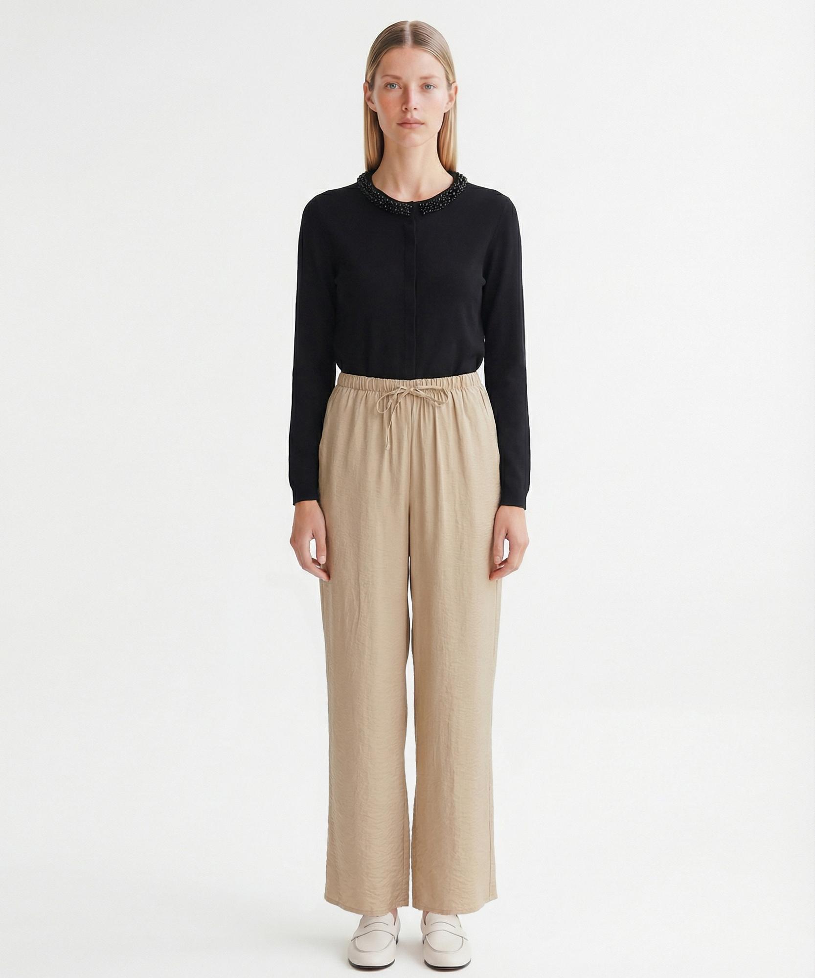 YARGICI Geniş Normal Bel Pantolon