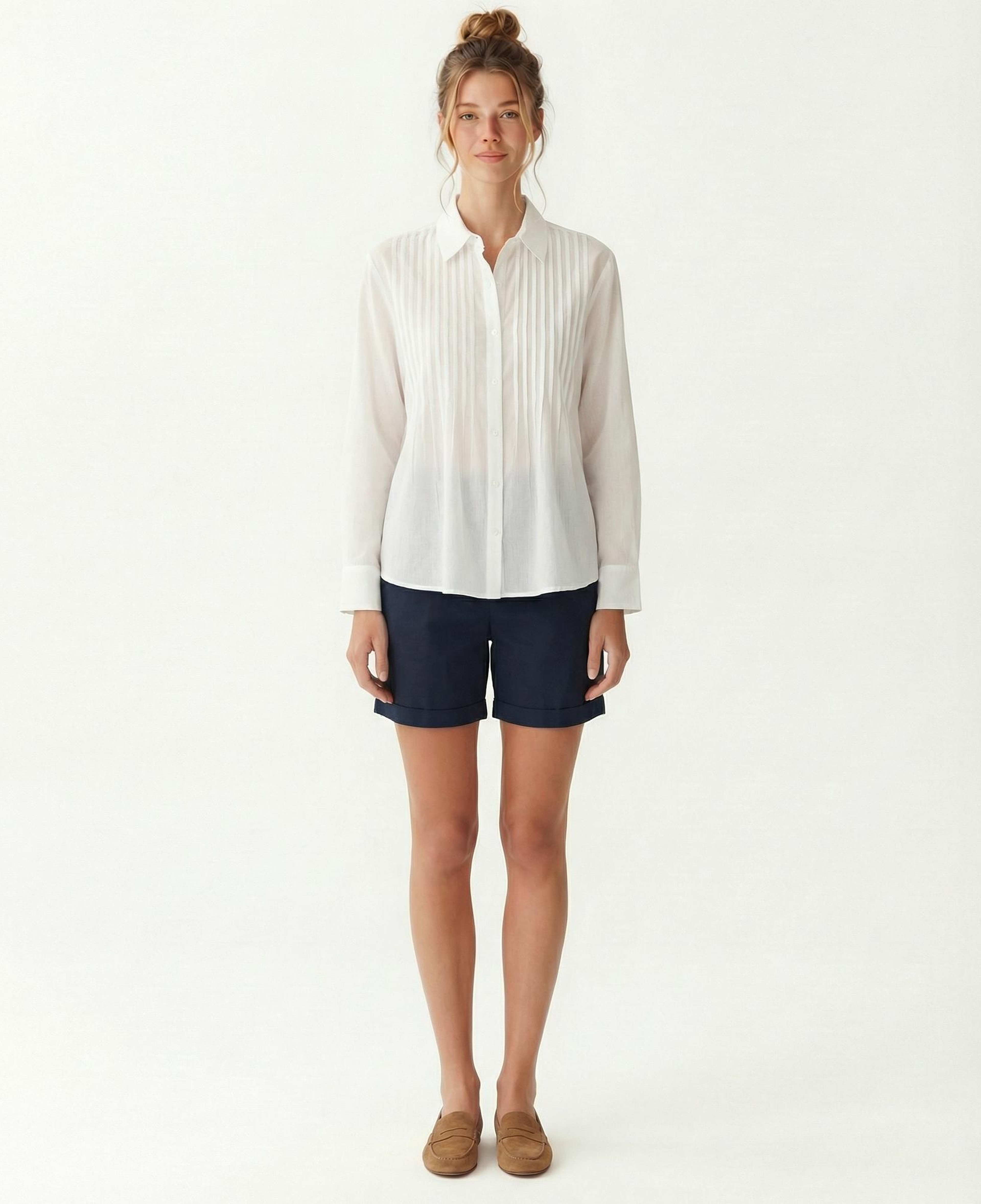 YARGICI Geniş Gömlek Yaka Uzun Kol Gömlek