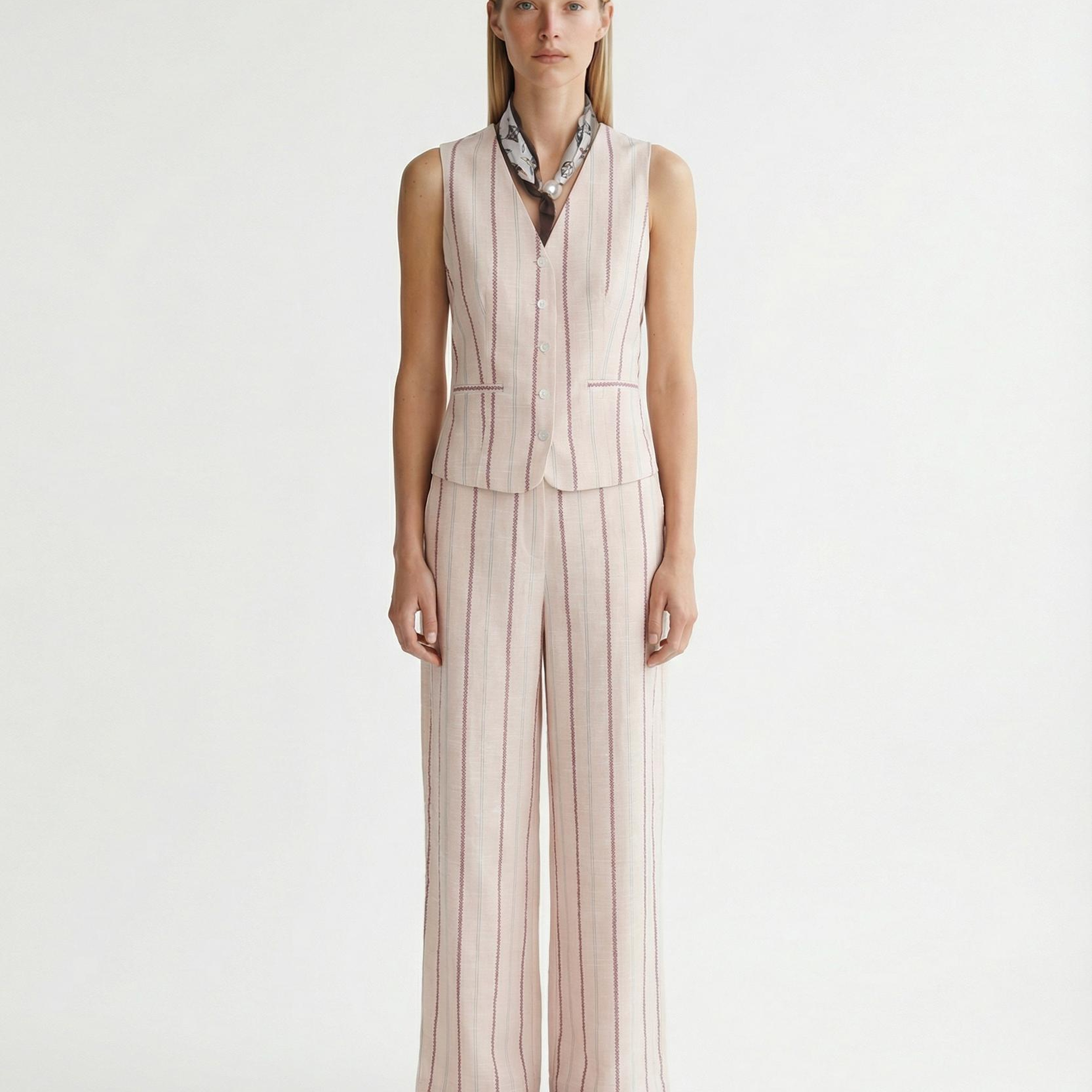 YARGICI Geniş Yüksek Bel Pantolon