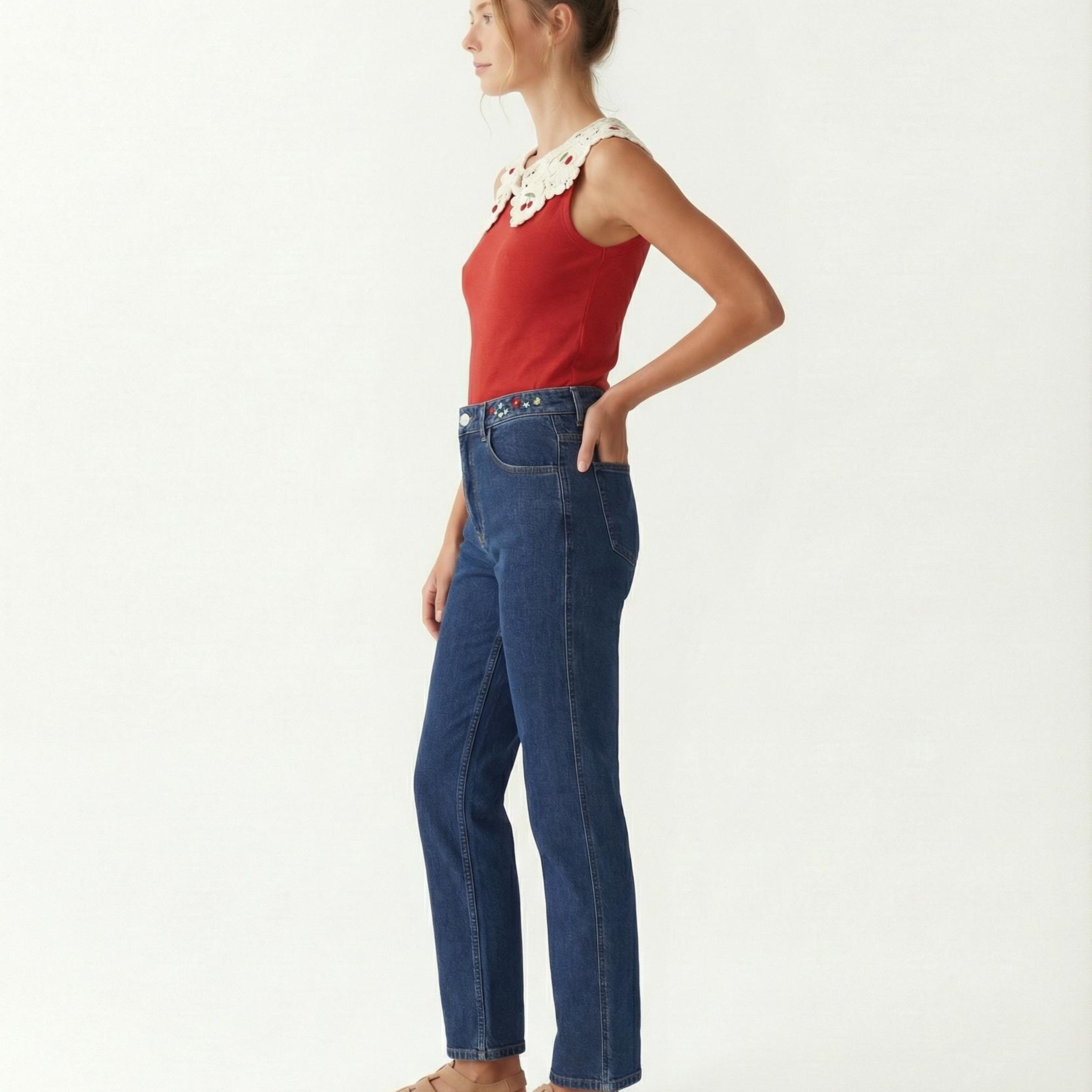 YARGICI Flare Yüksek Bel Pantolon