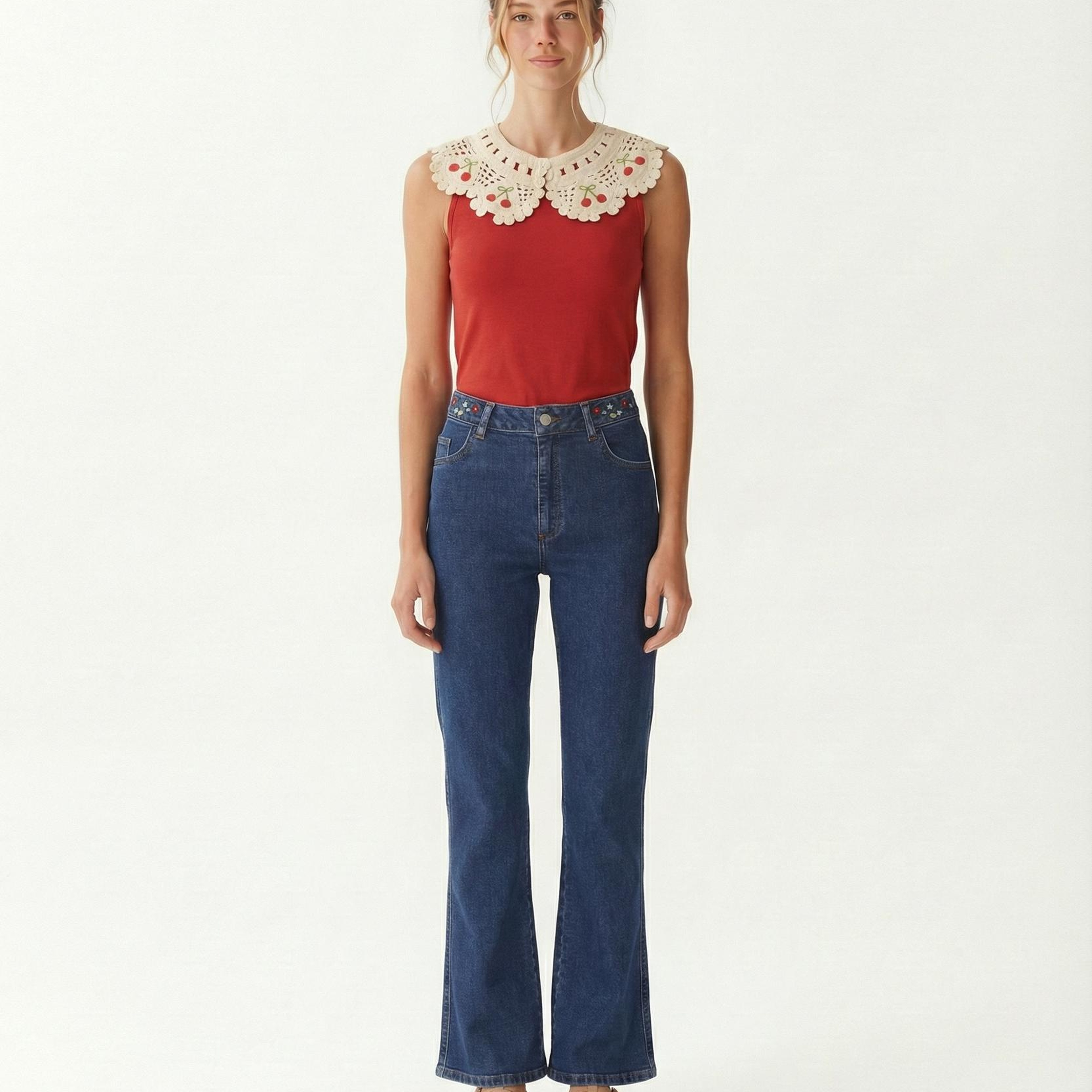 YARGICI Flare Yüksek Bel Pantolon