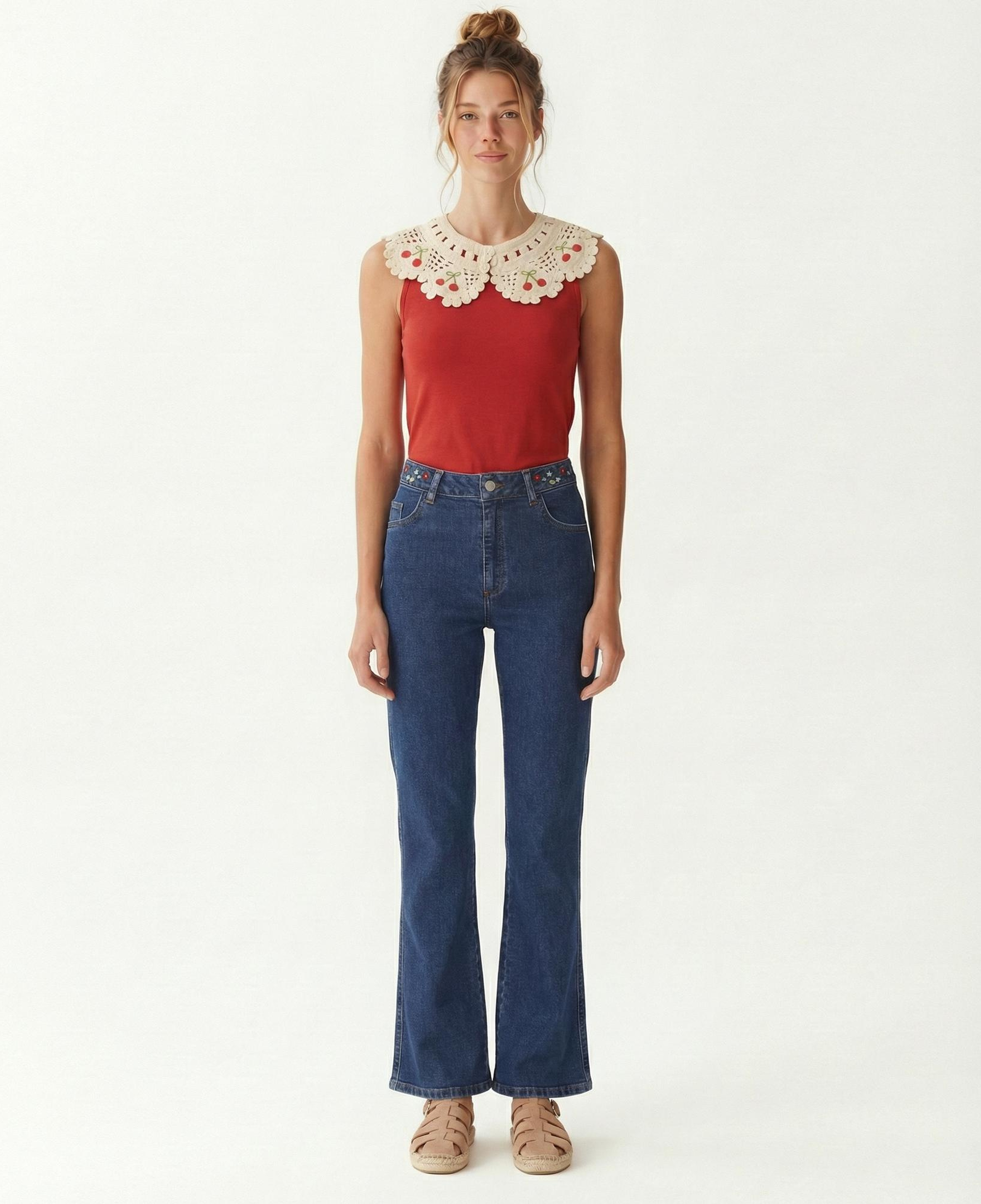 YARGICI Flare Yüksek Bel Pantolon