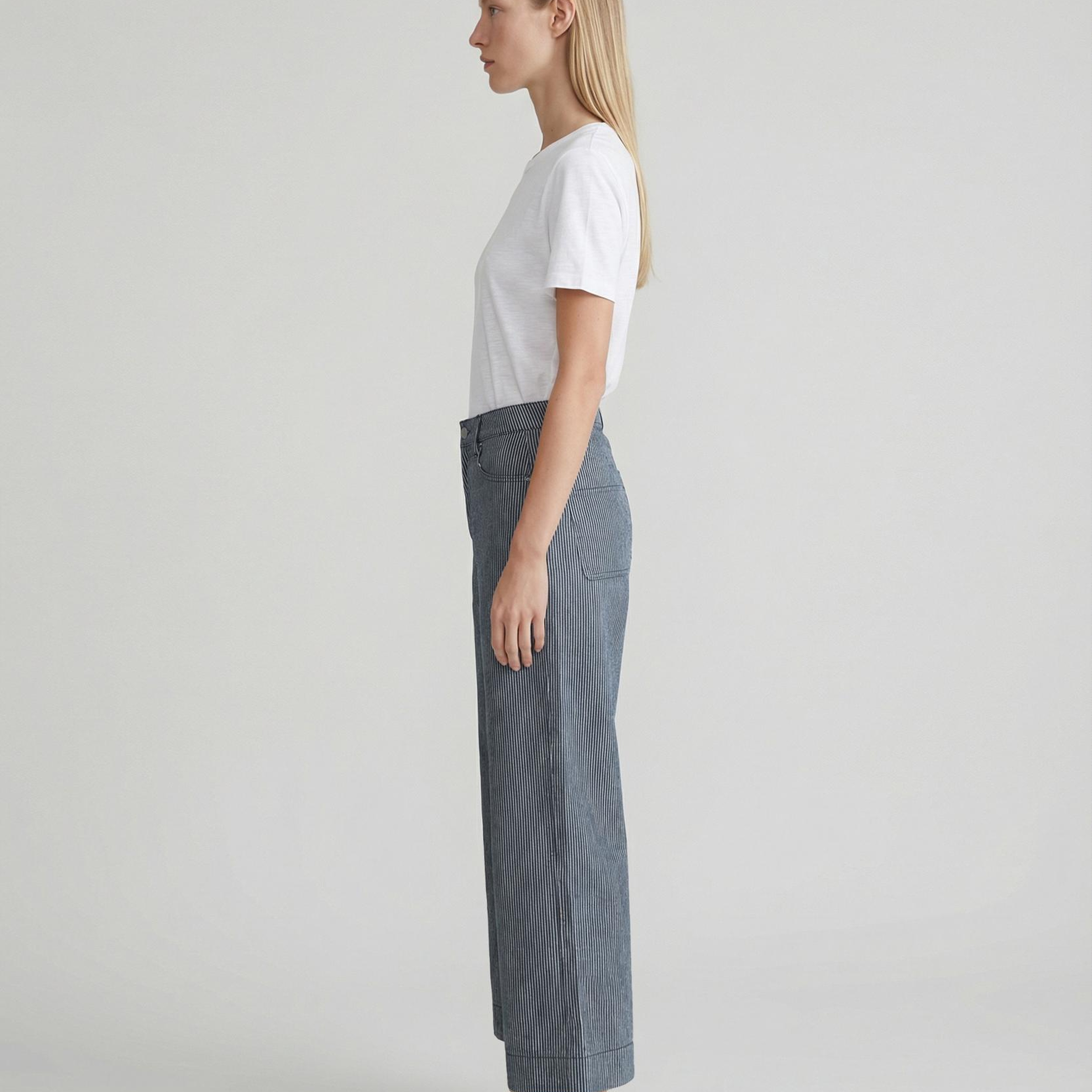 YARGICI Wide Leg Yüksek Bel Pantolon