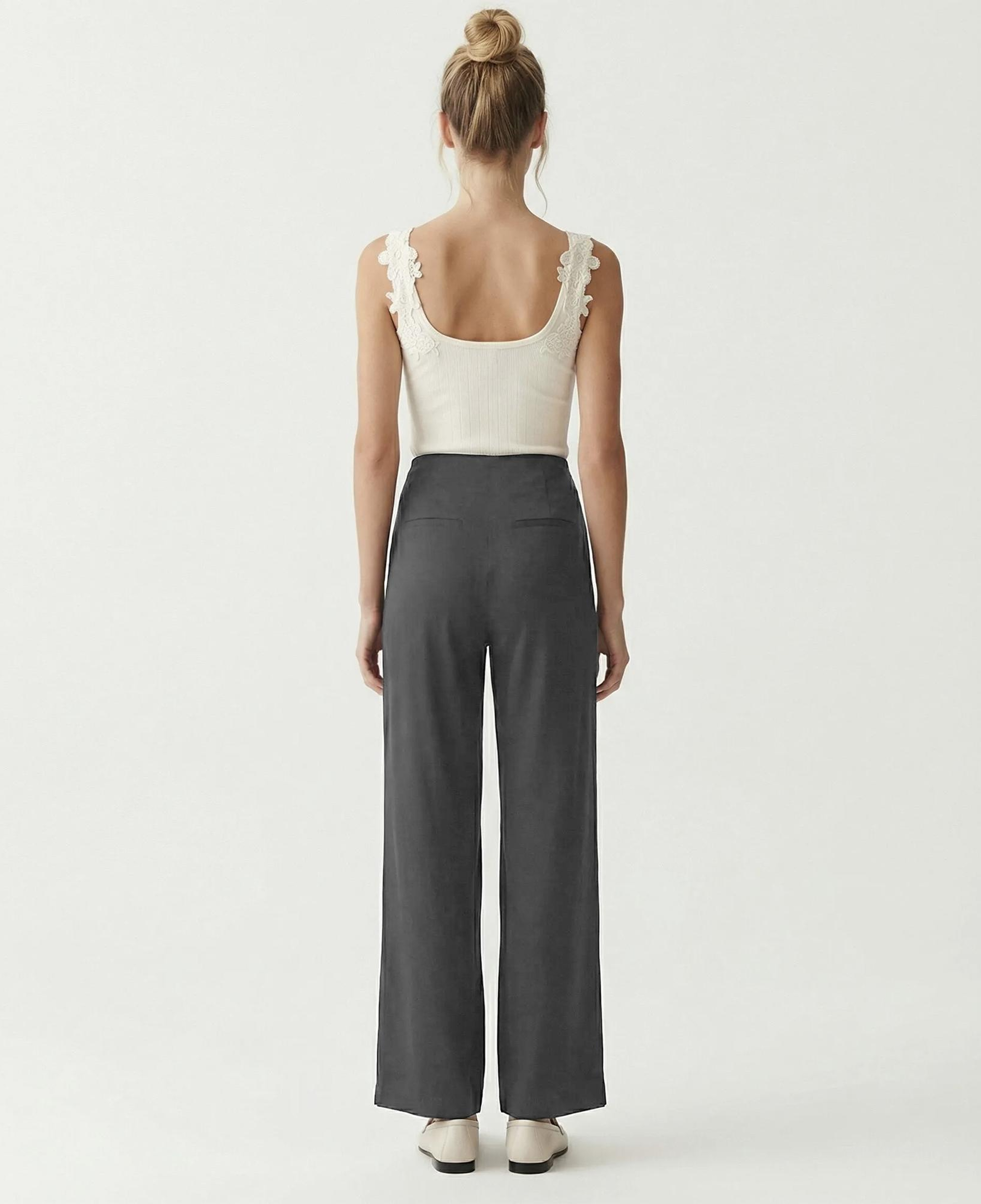 YARGICI Geniş Yüksek Bel Pantolon