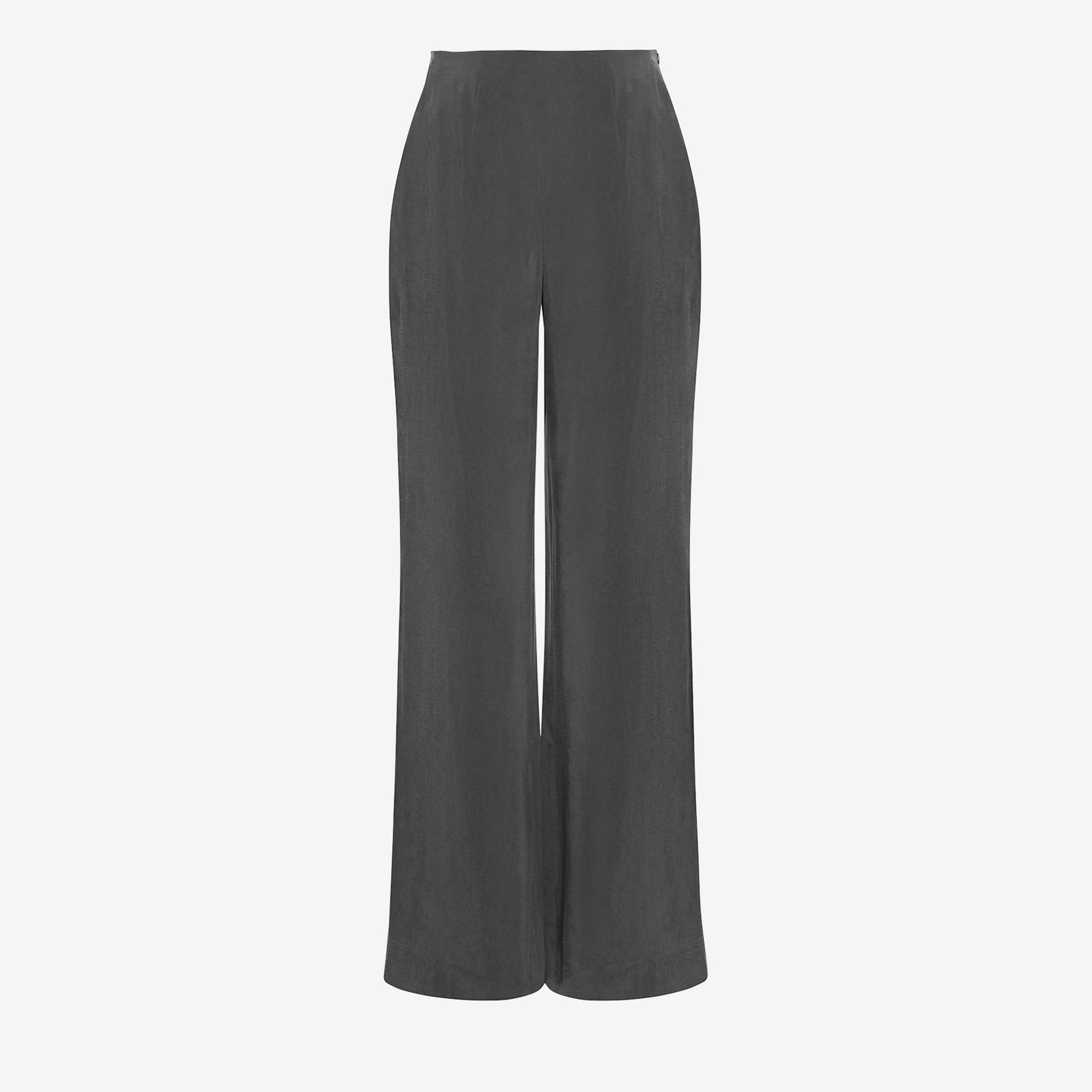 YARGICI Geniş Yüksek Bel Pantolon