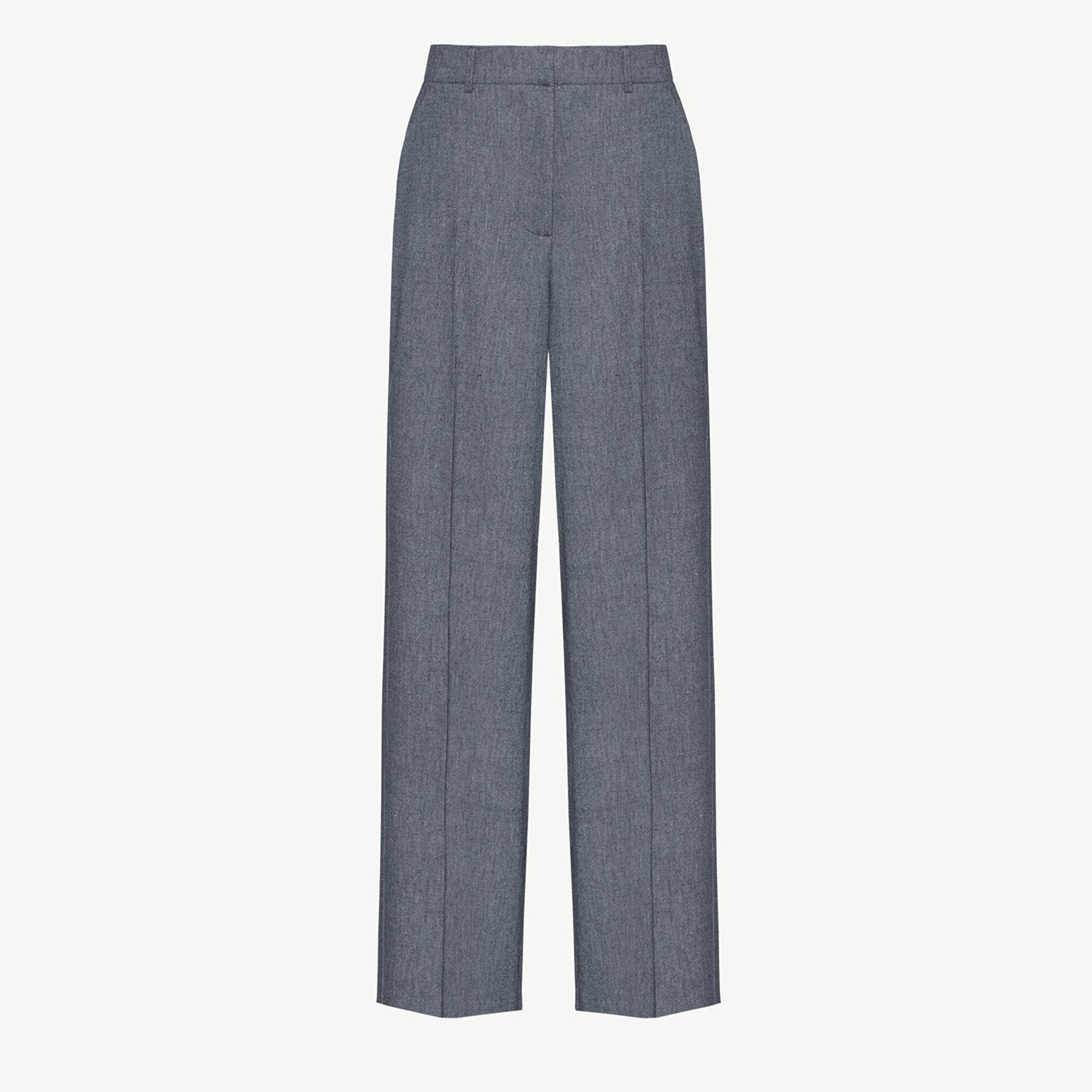 YARGICI Düz Yüksek Bel Pantolon