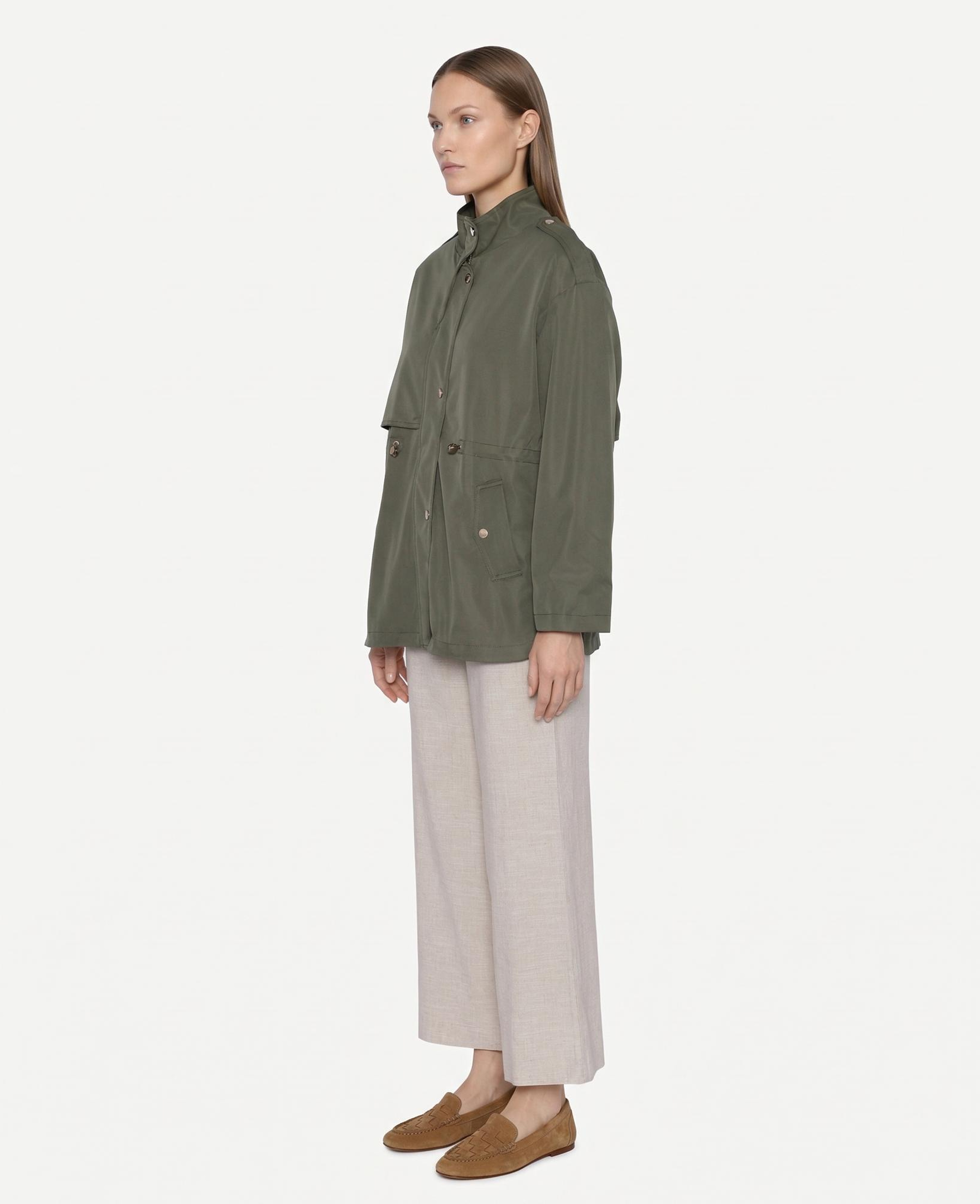 YARGICI Regular Dik Yaka Uzun Kol Pardösü