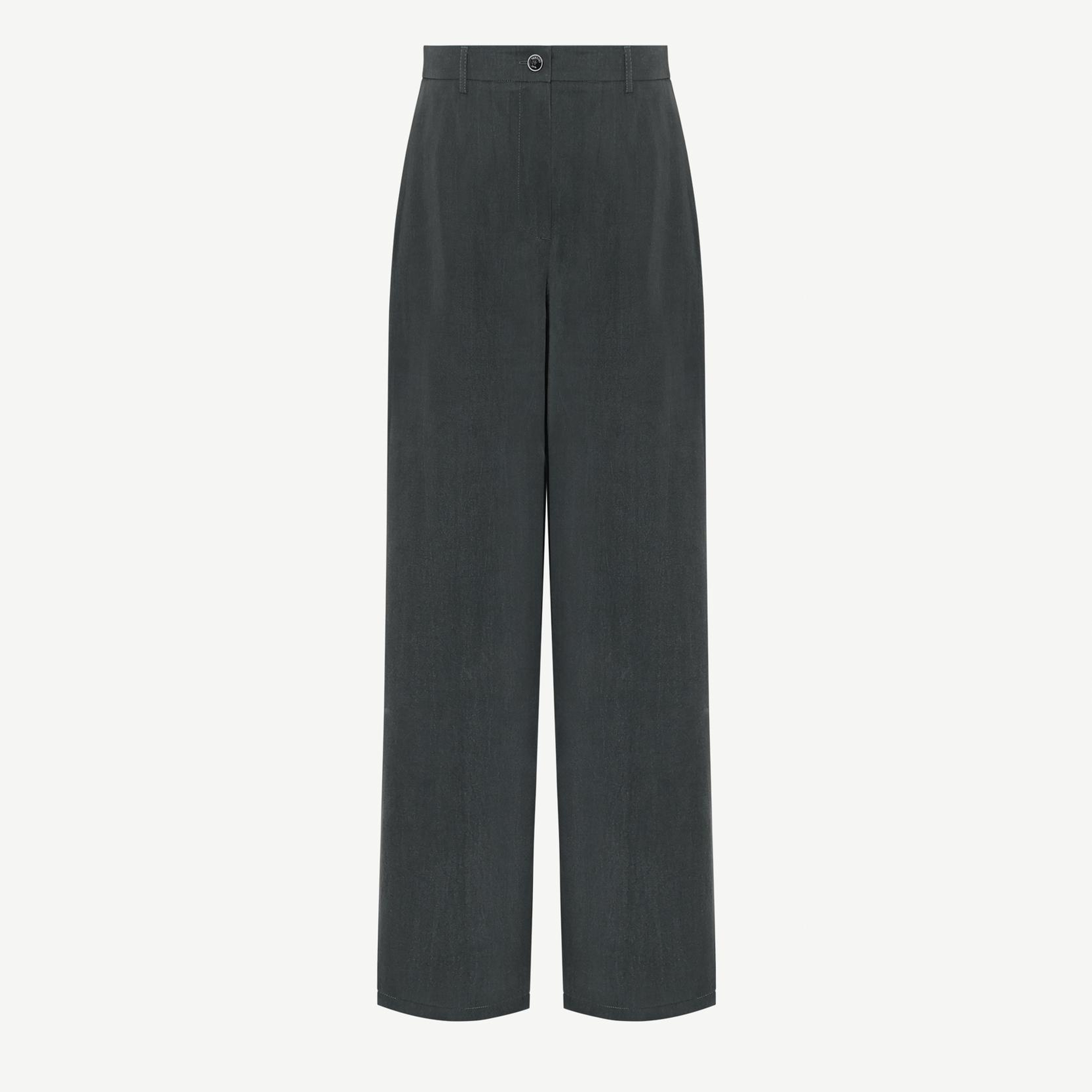 YARGICI Geniş Yüksek Bel Pantolon