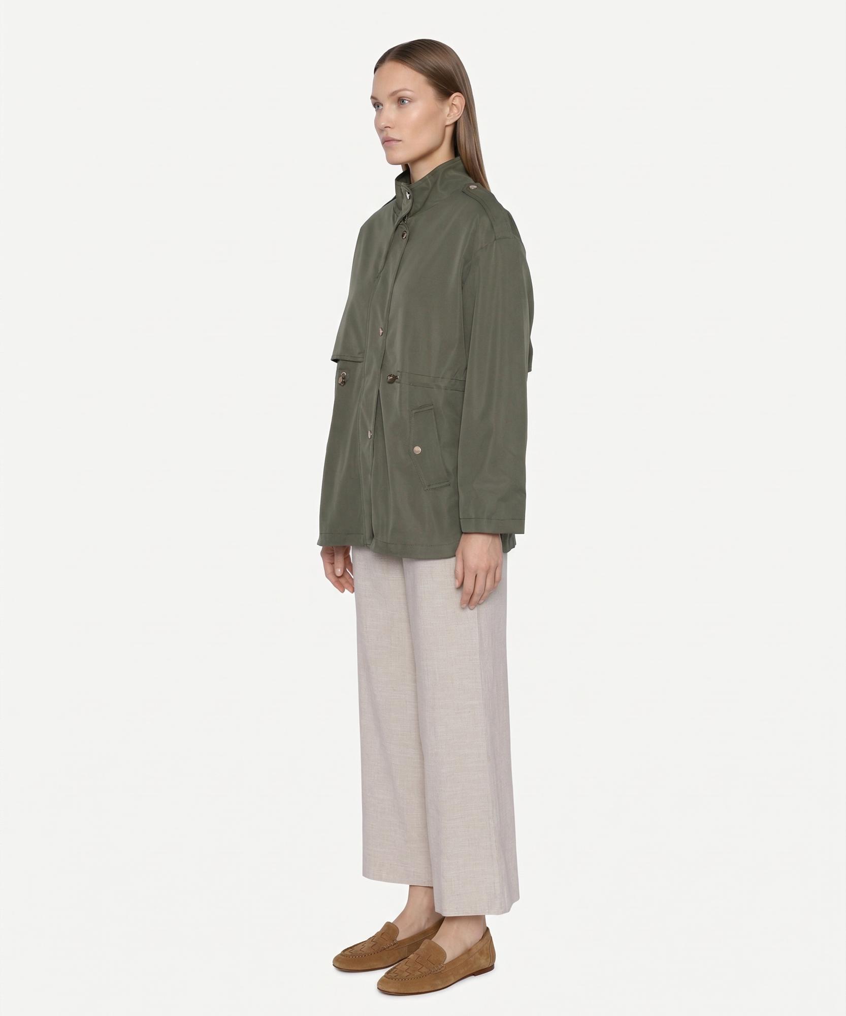 YARGICI Regular Dik Yaka Uzun Kol Pardösü