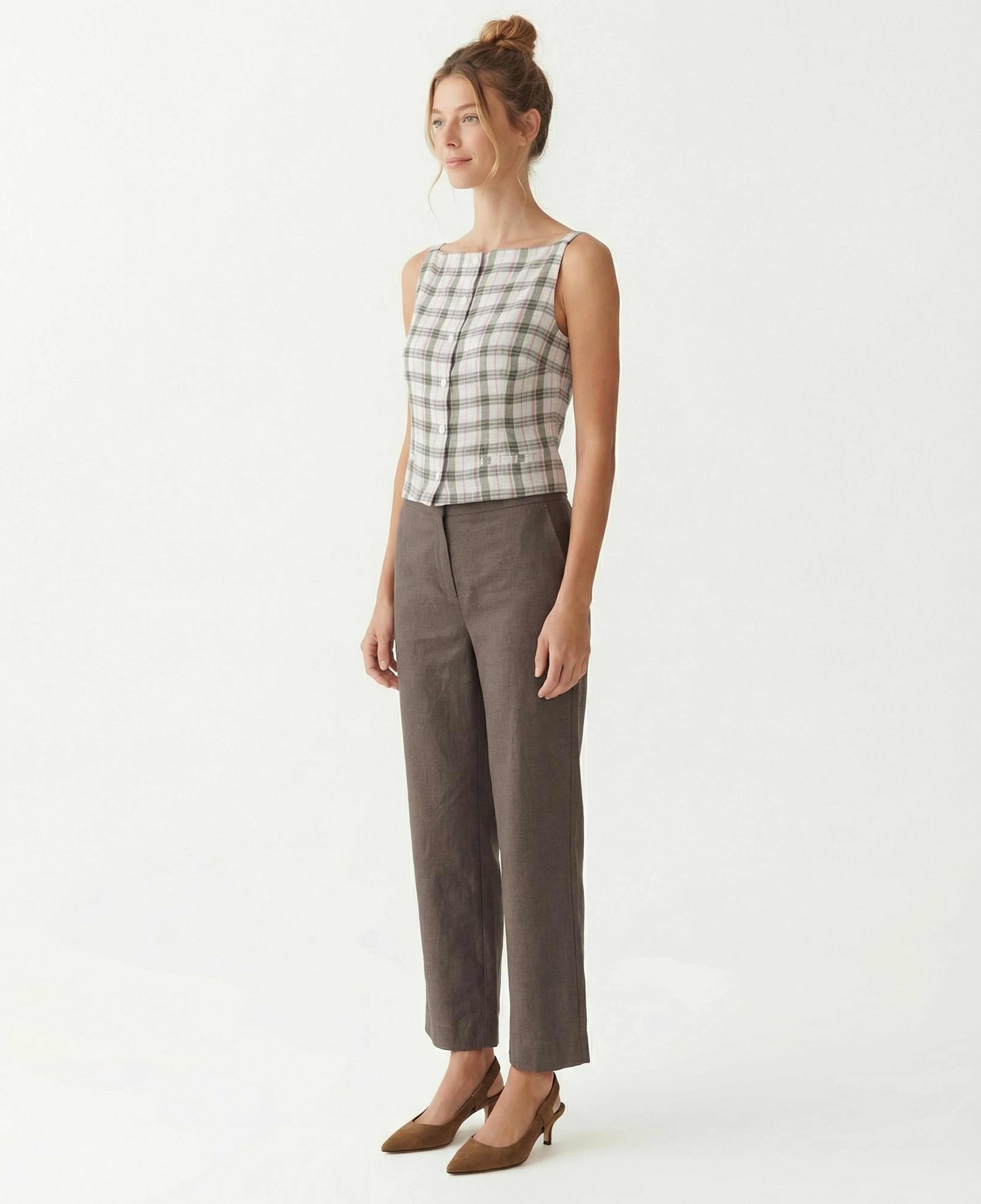 YARGICI Straight Normal Bel Pantolon