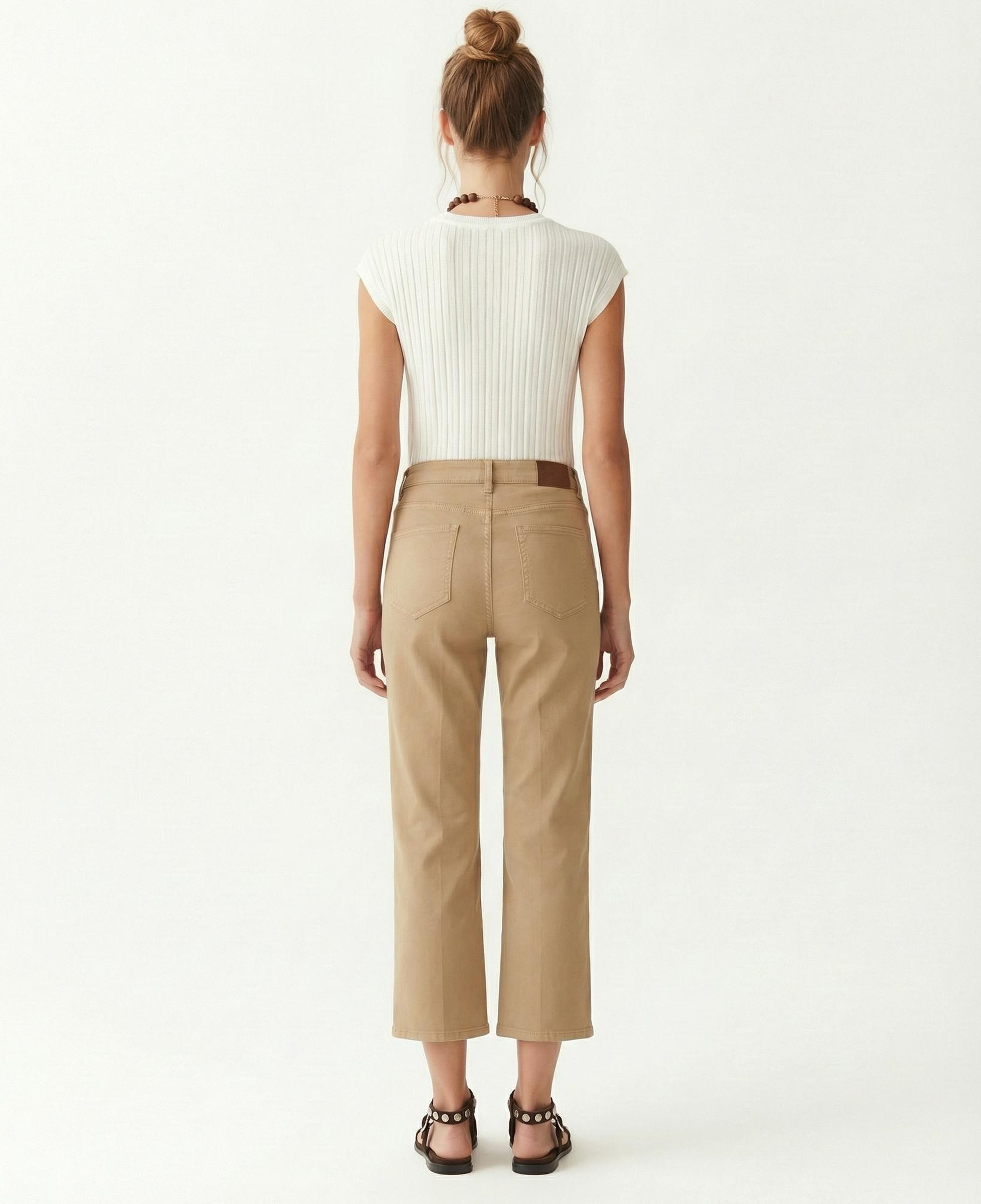 YARGICI Düz Yüksek Bel Pantolon