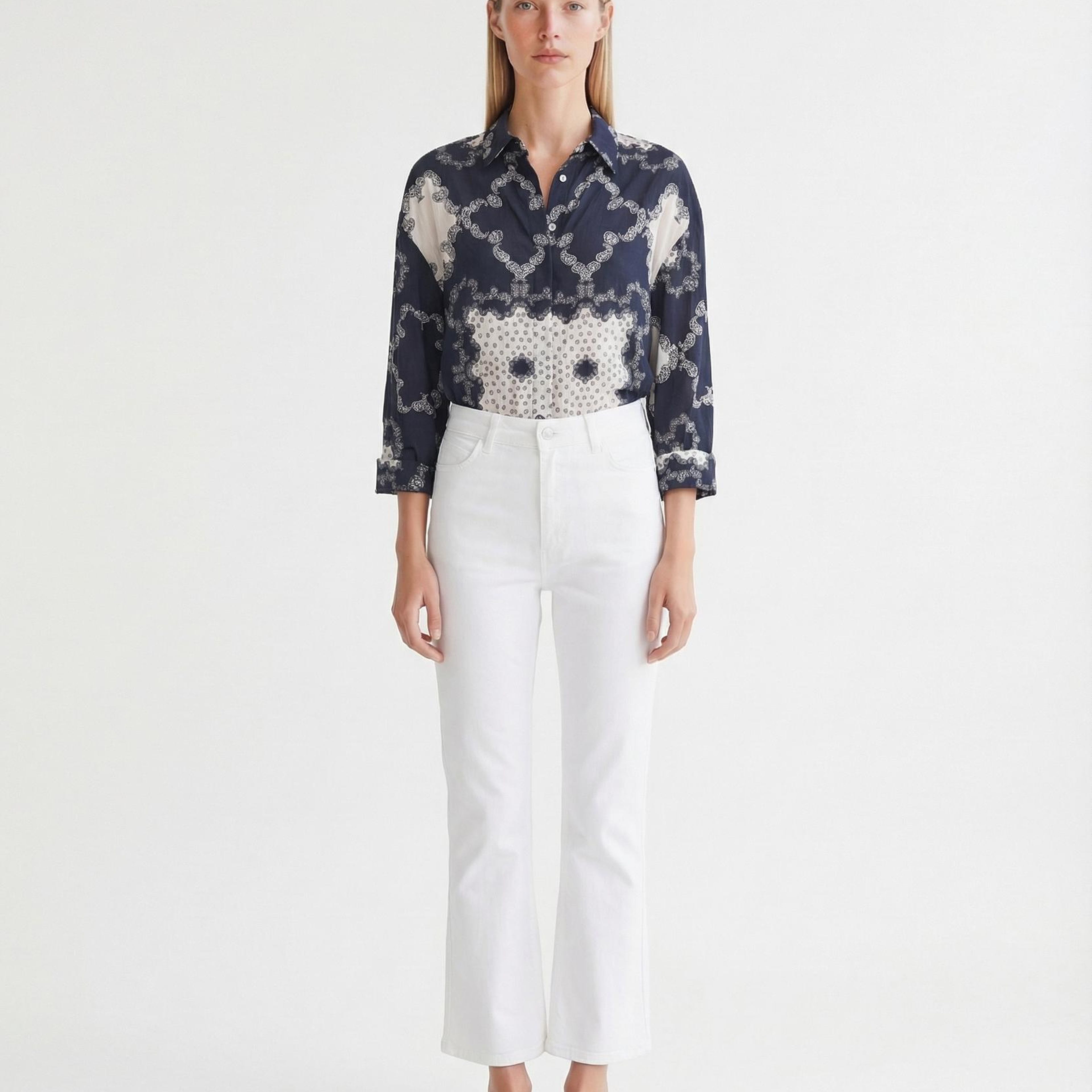 YARGICI Düz Yüksek Bel Pantolon