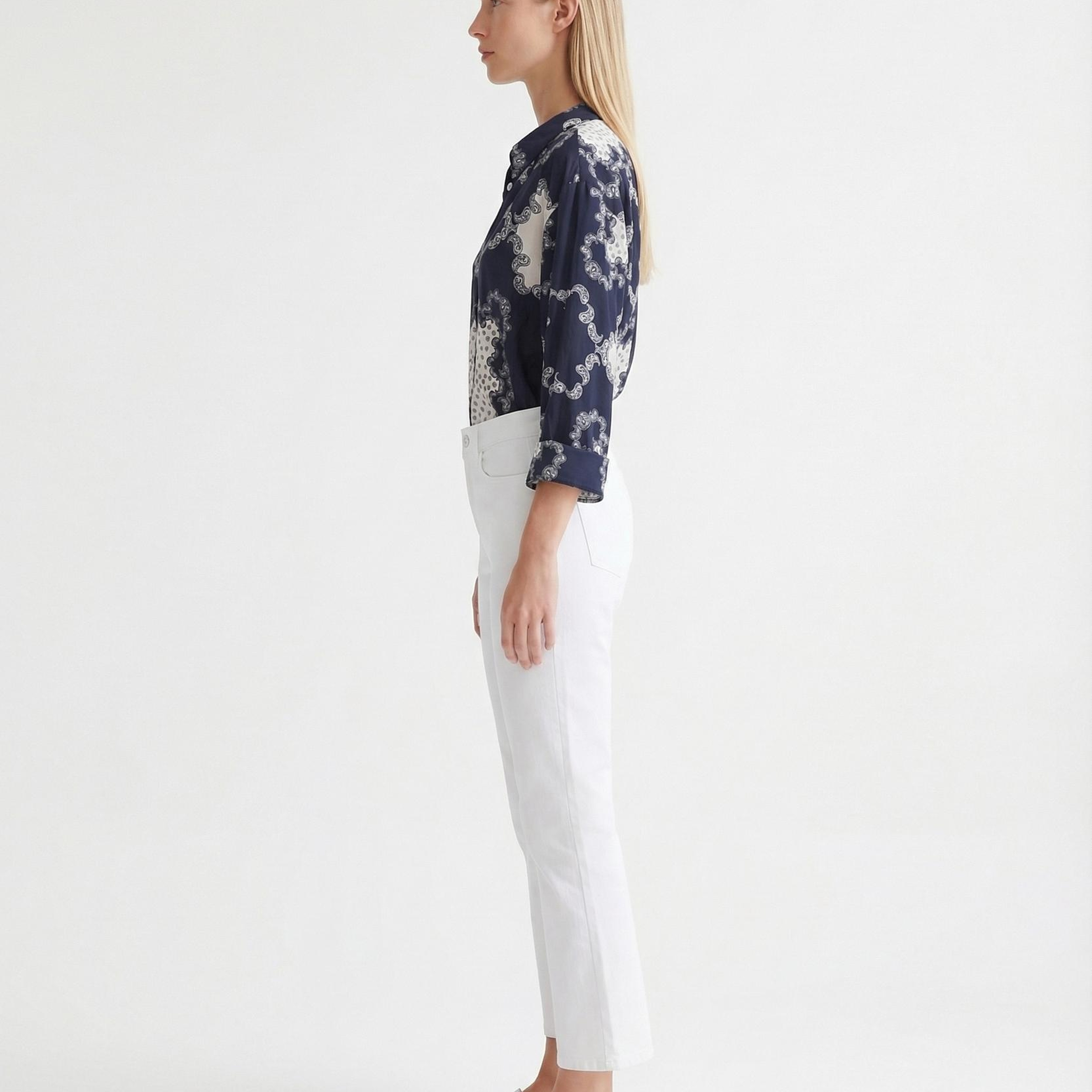 YARGICI Düz Yüksek Bel Pantolon