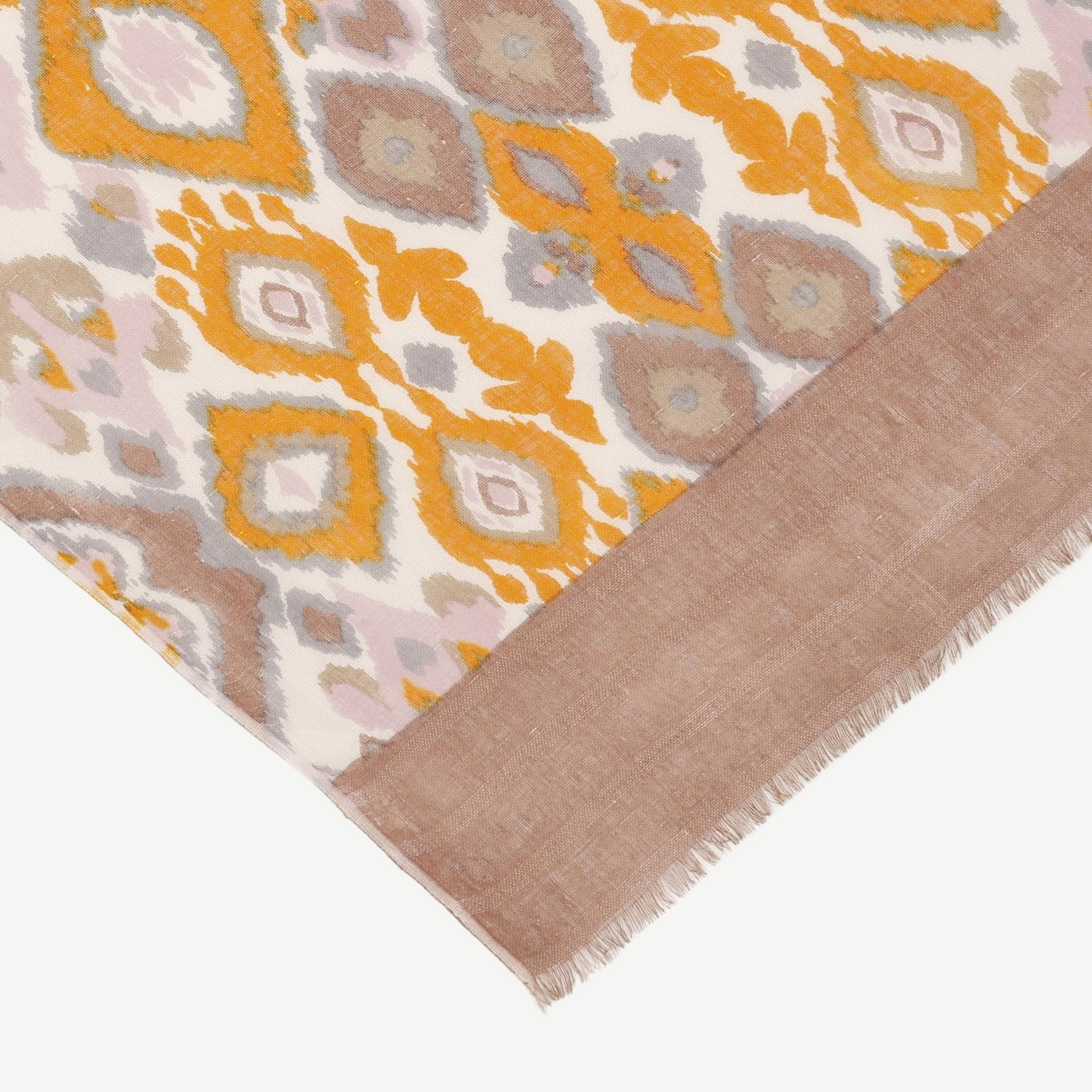 YARGICI Geometrik Desenli Şal