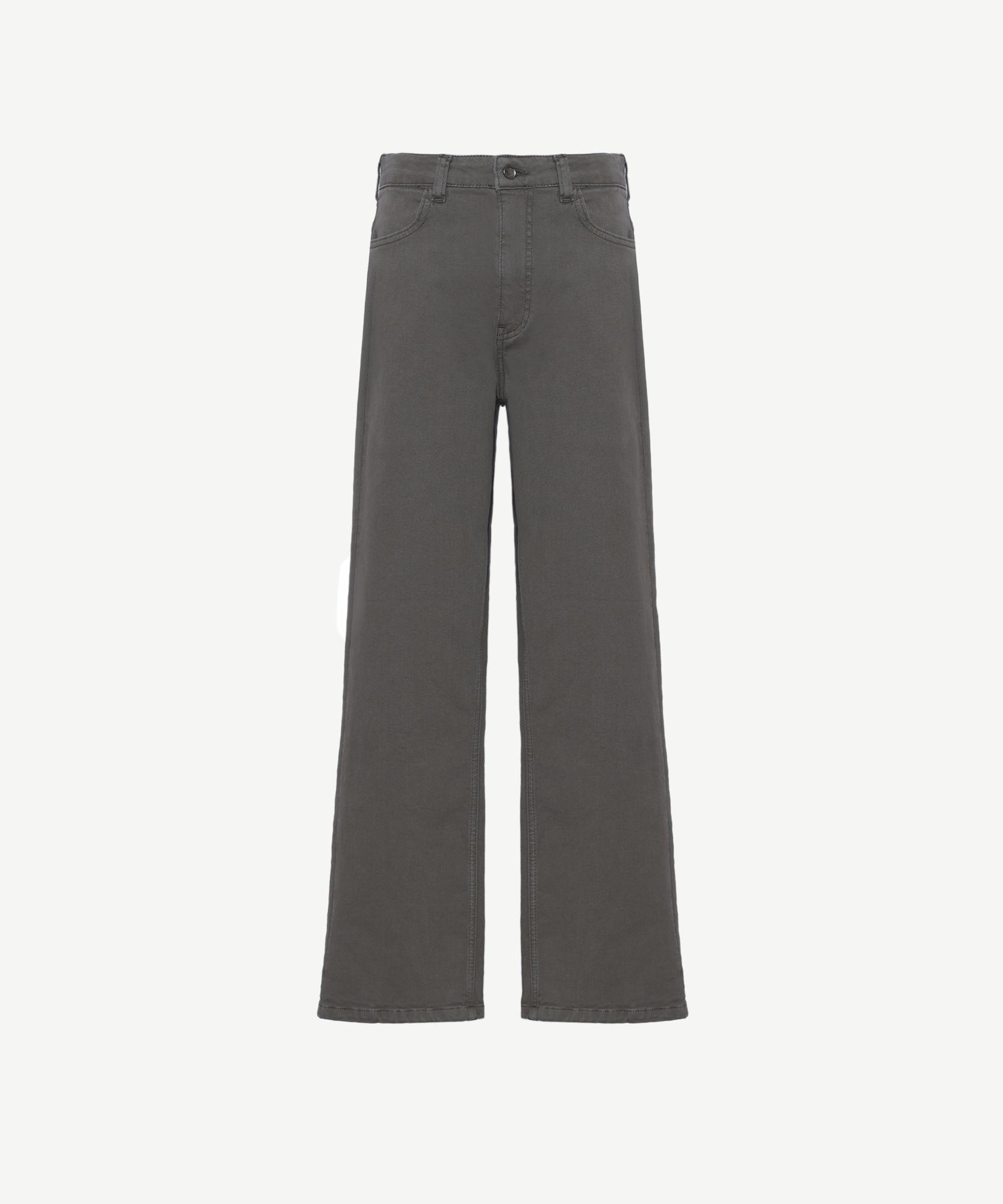 YARGICI Düz Yüksek Bel Pantolon