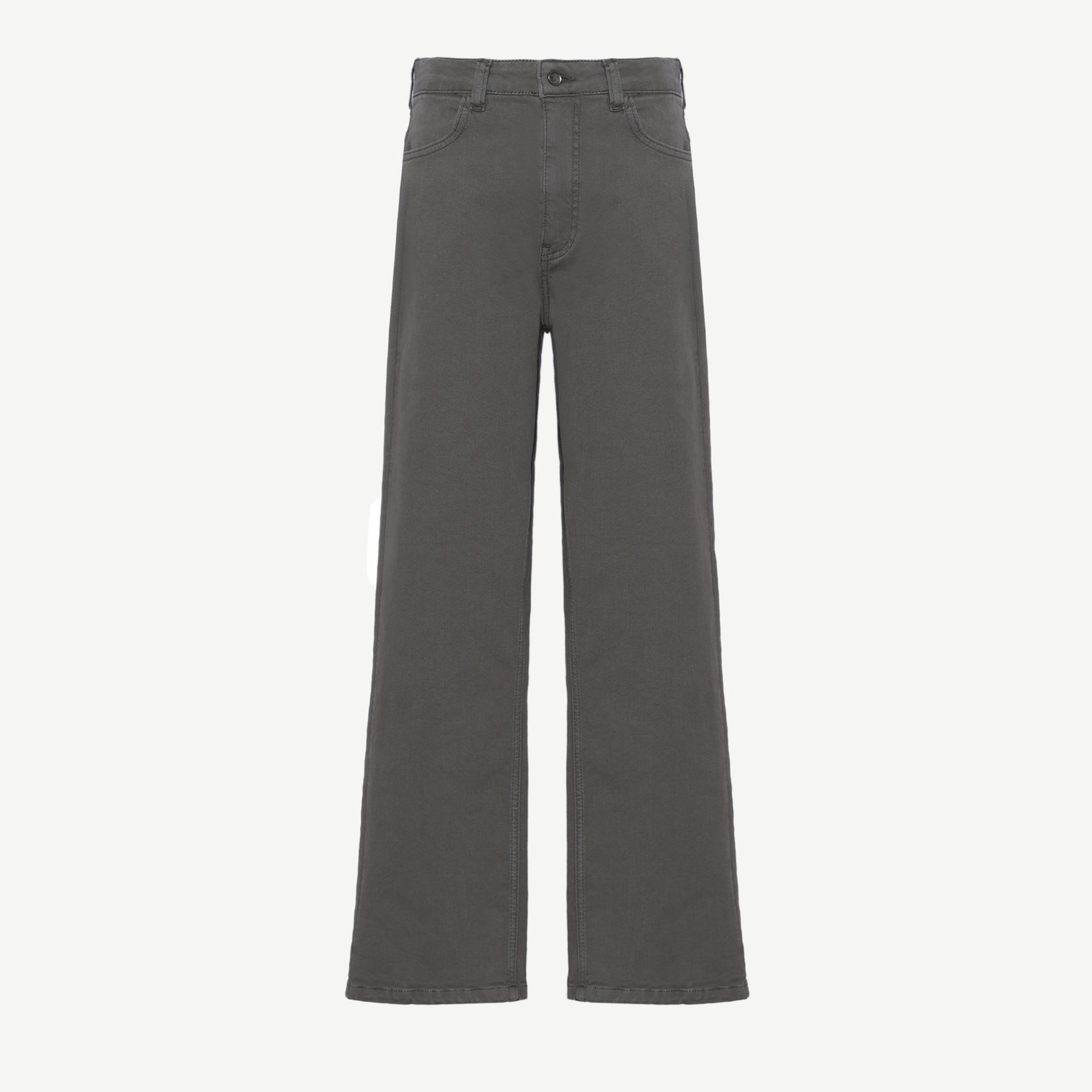 YARGICI Düz Yüksek Bel Pantolon