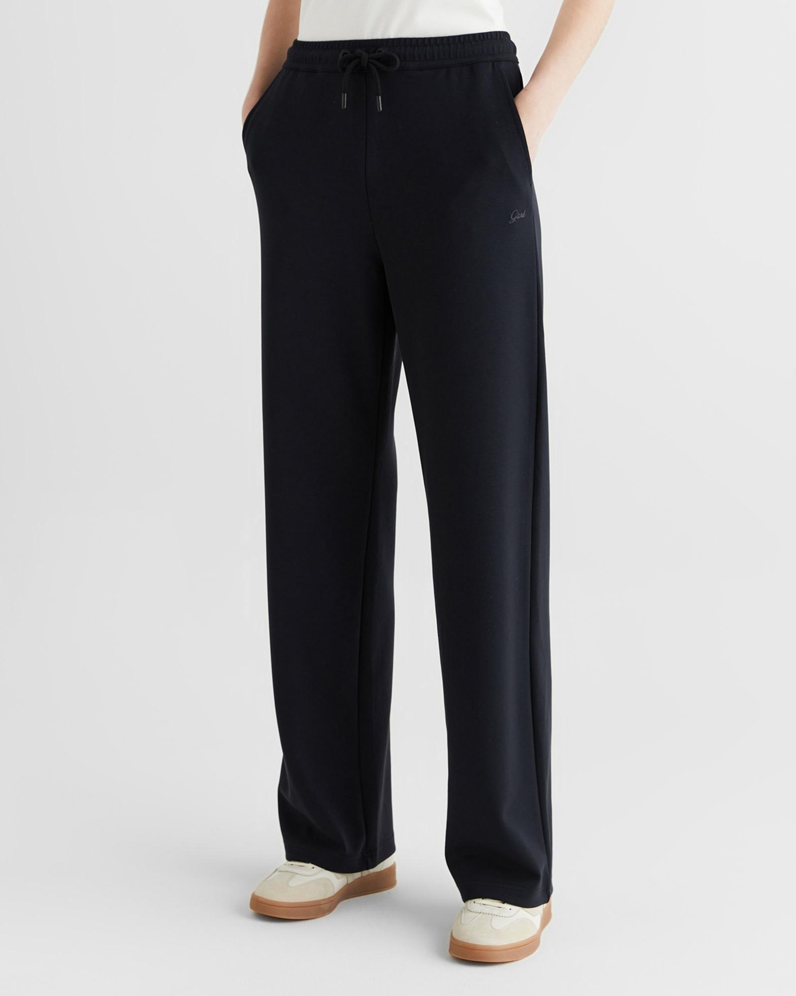 GANT Kadın Siyah Relaxed Fit Eşofman Altı