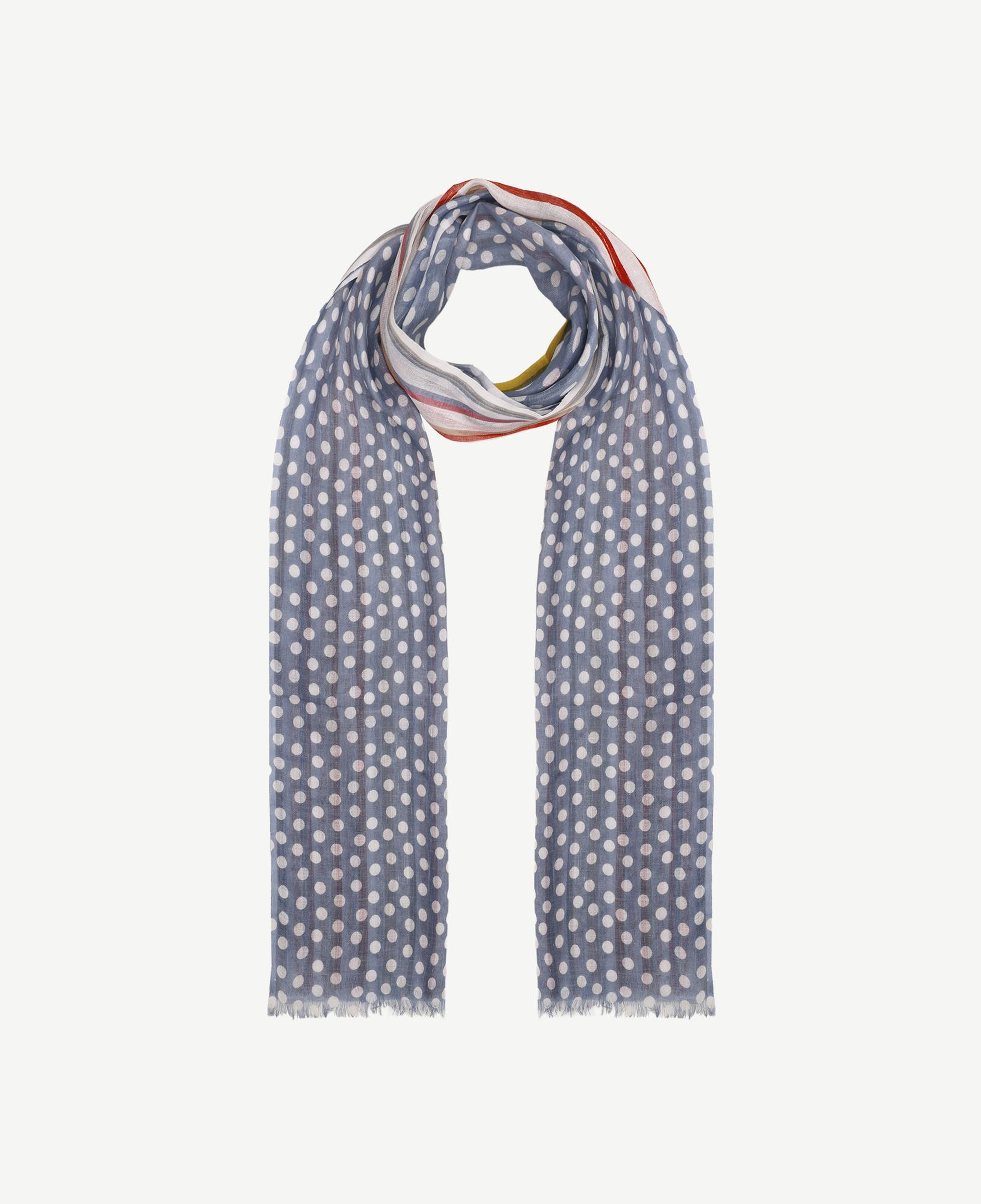 YARGICI Çizgili Ve Puantiyeli Şal