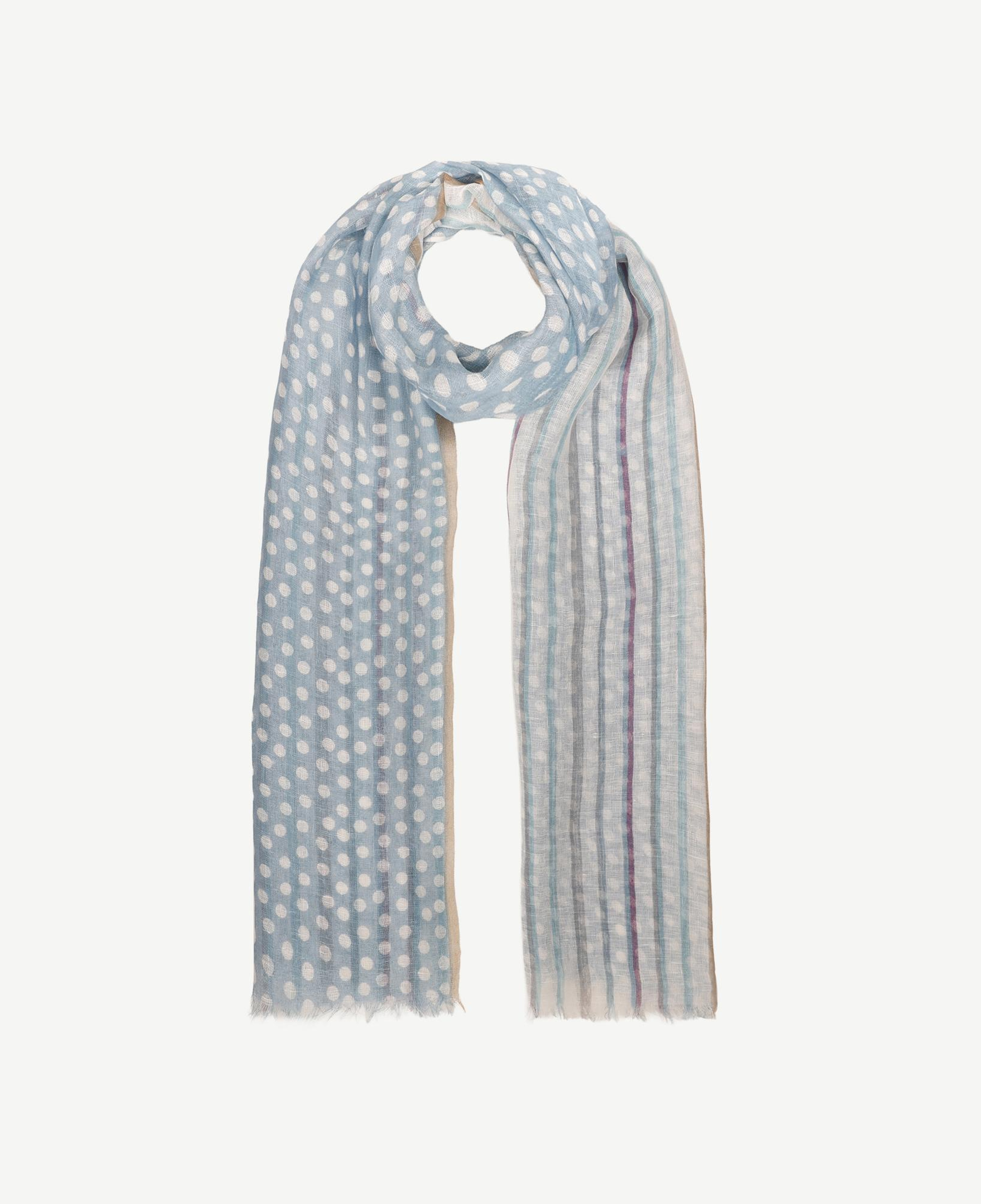 YARGICI Çizgili Ve Puantiyeli Şal