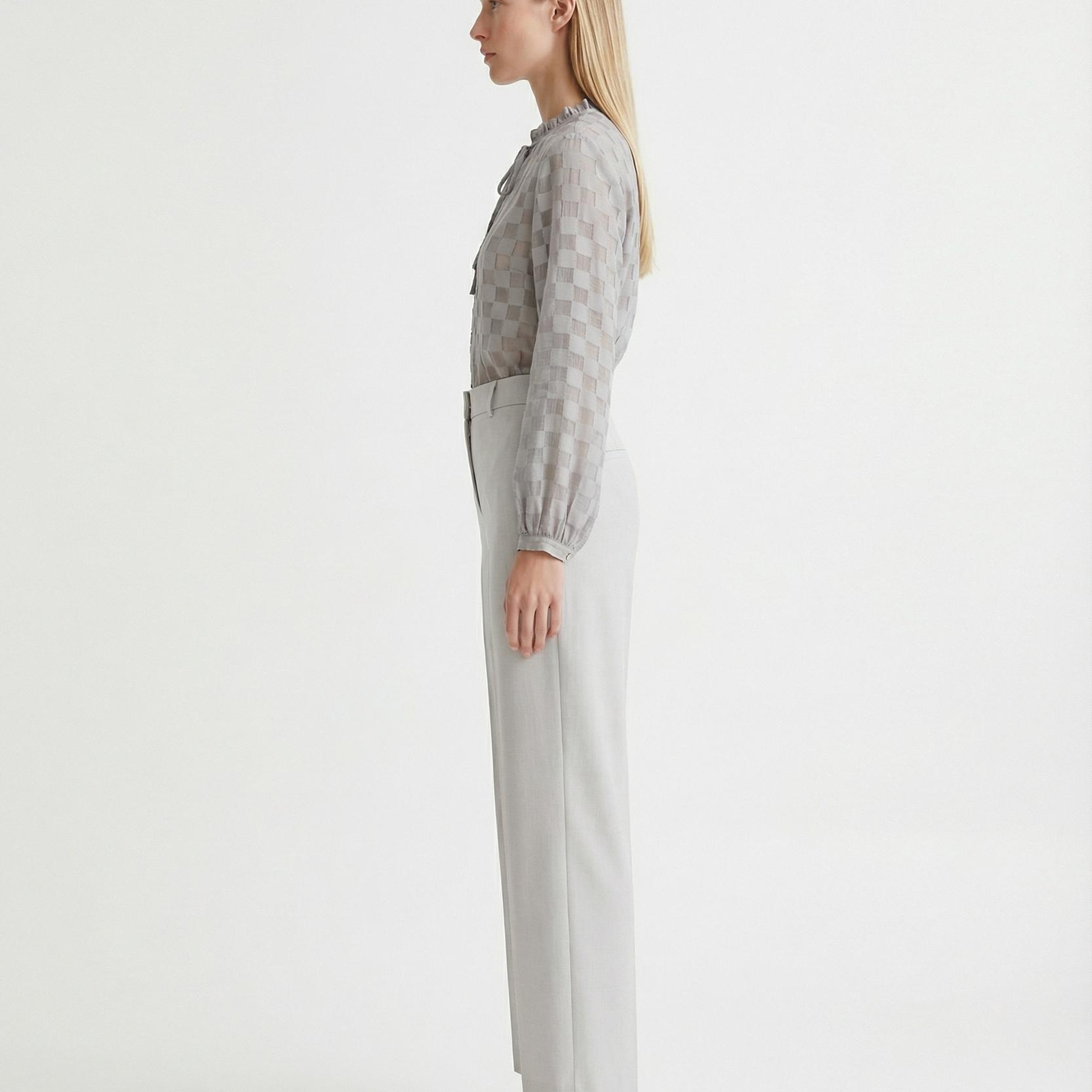 YARGICI Düz Normal Bel Pantolon