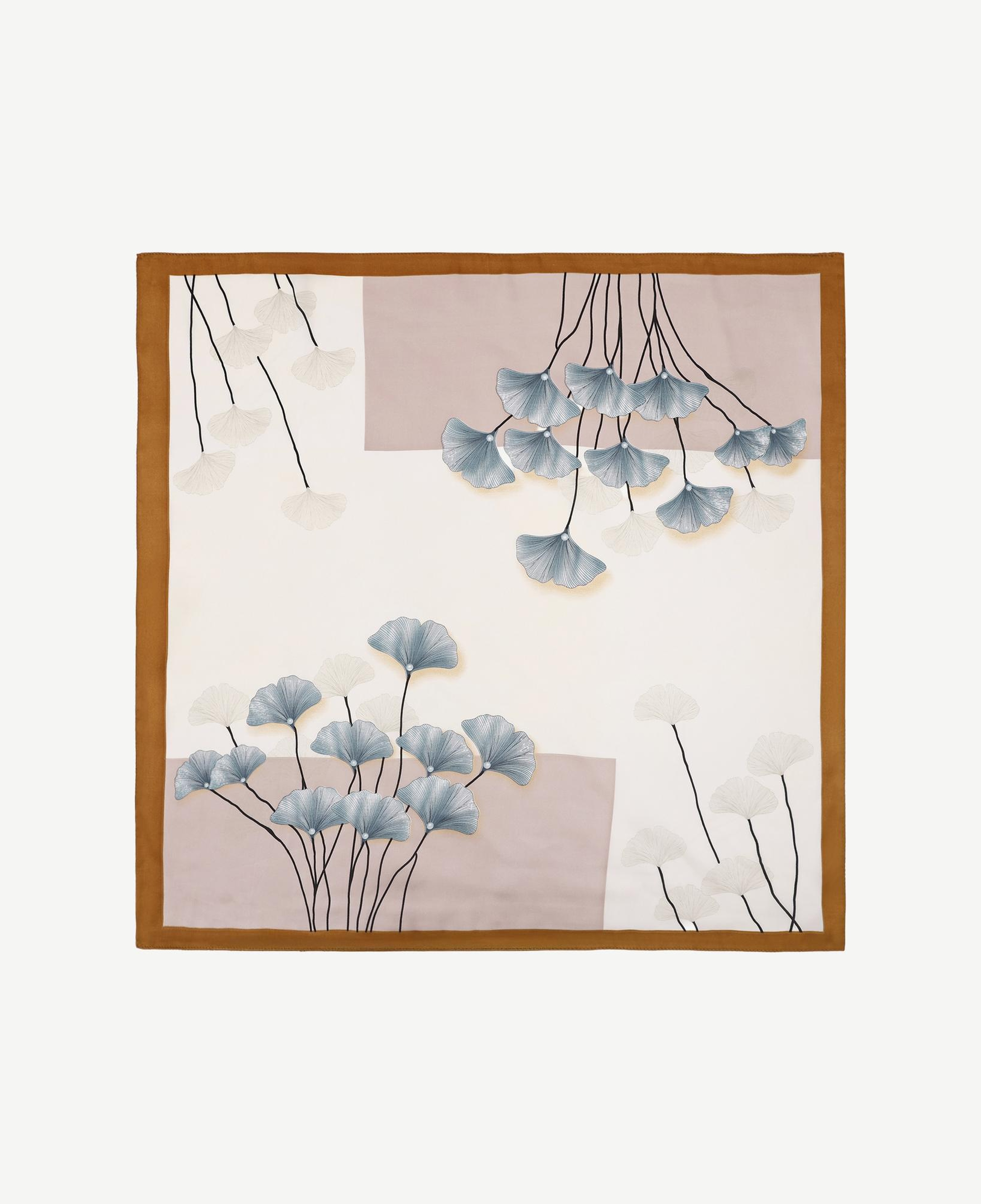 YARGICI Çiçek Desenli Fular