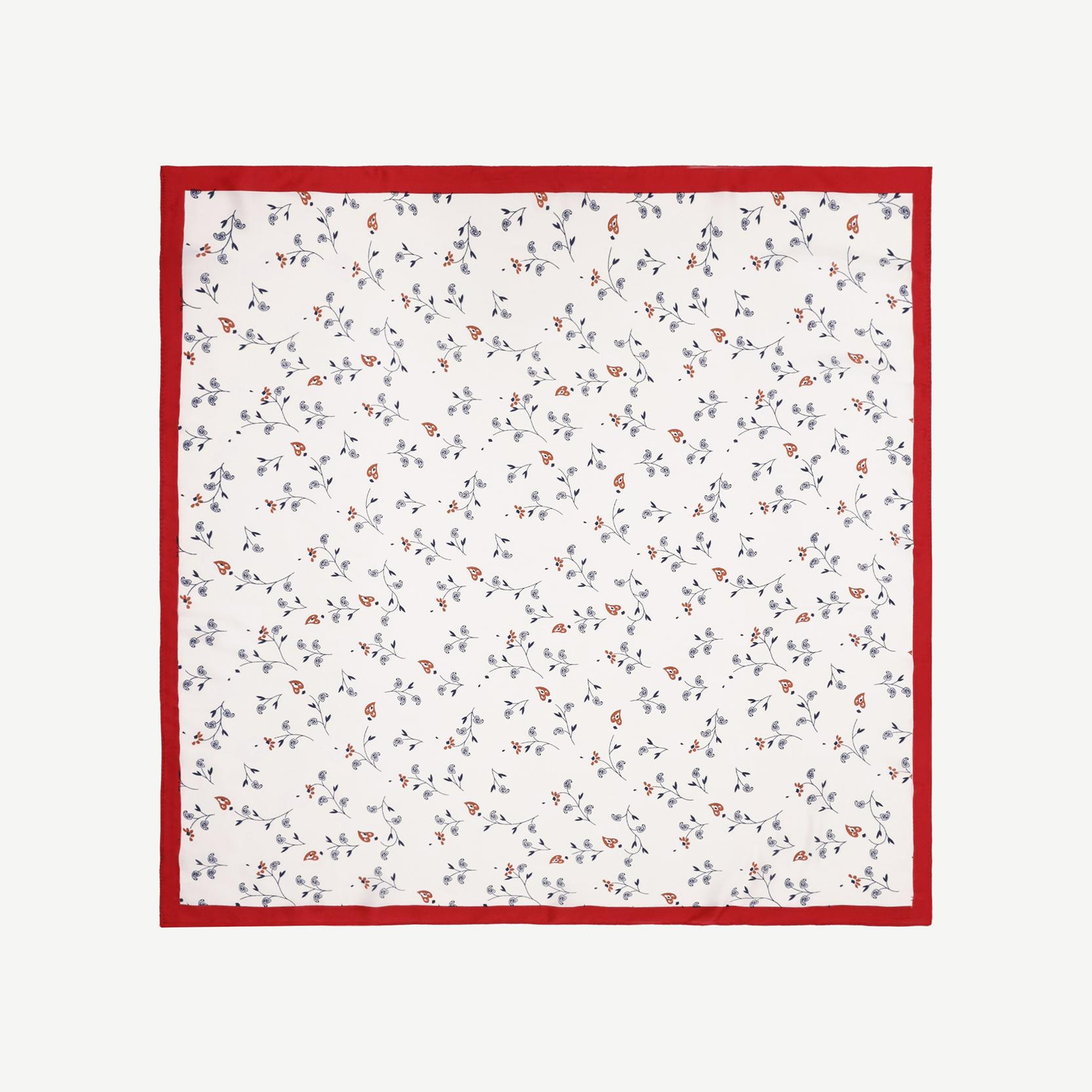 YARGICI Çiçek Desenli Fular