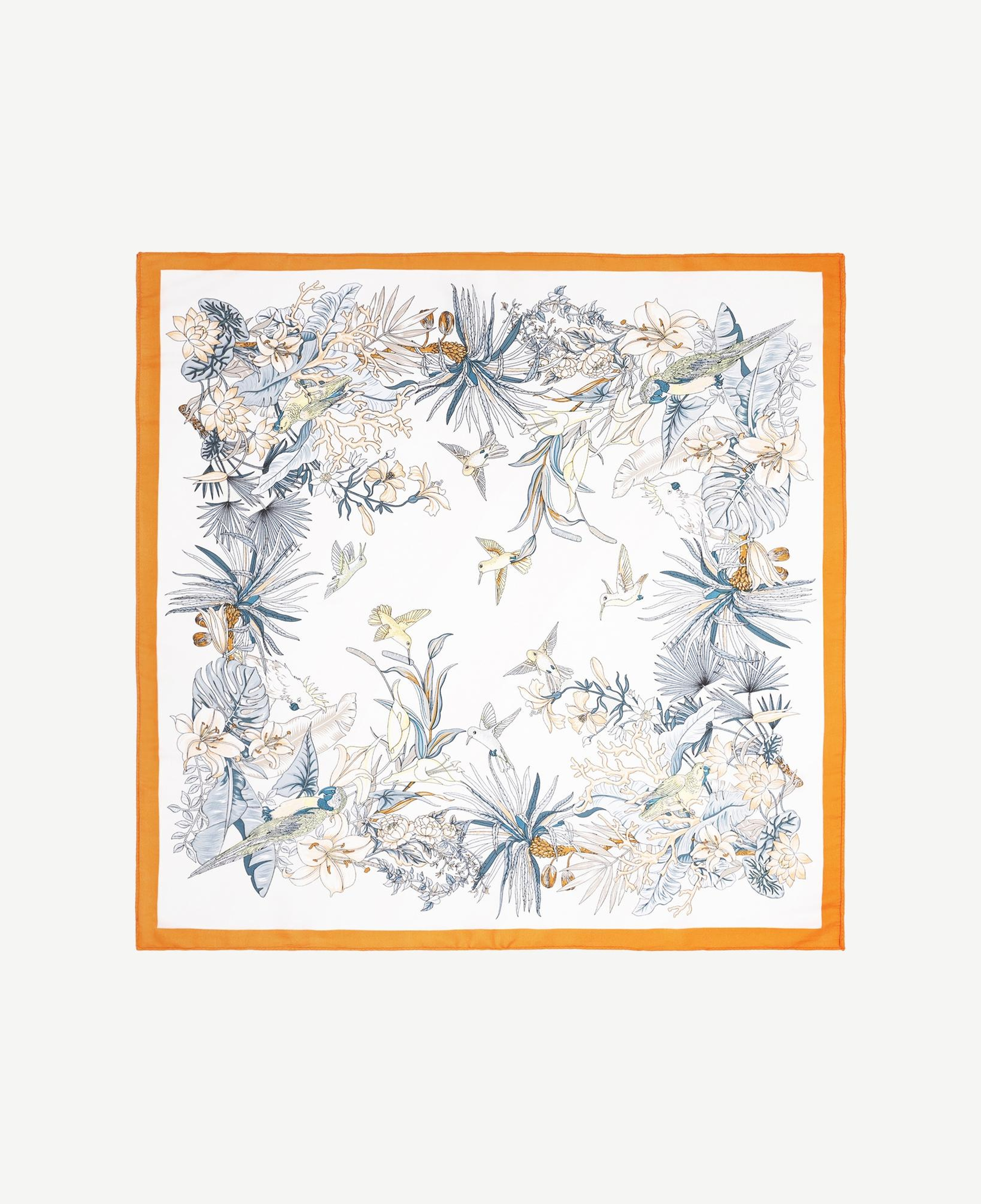 YARGICI Çiçek Desenli Fular