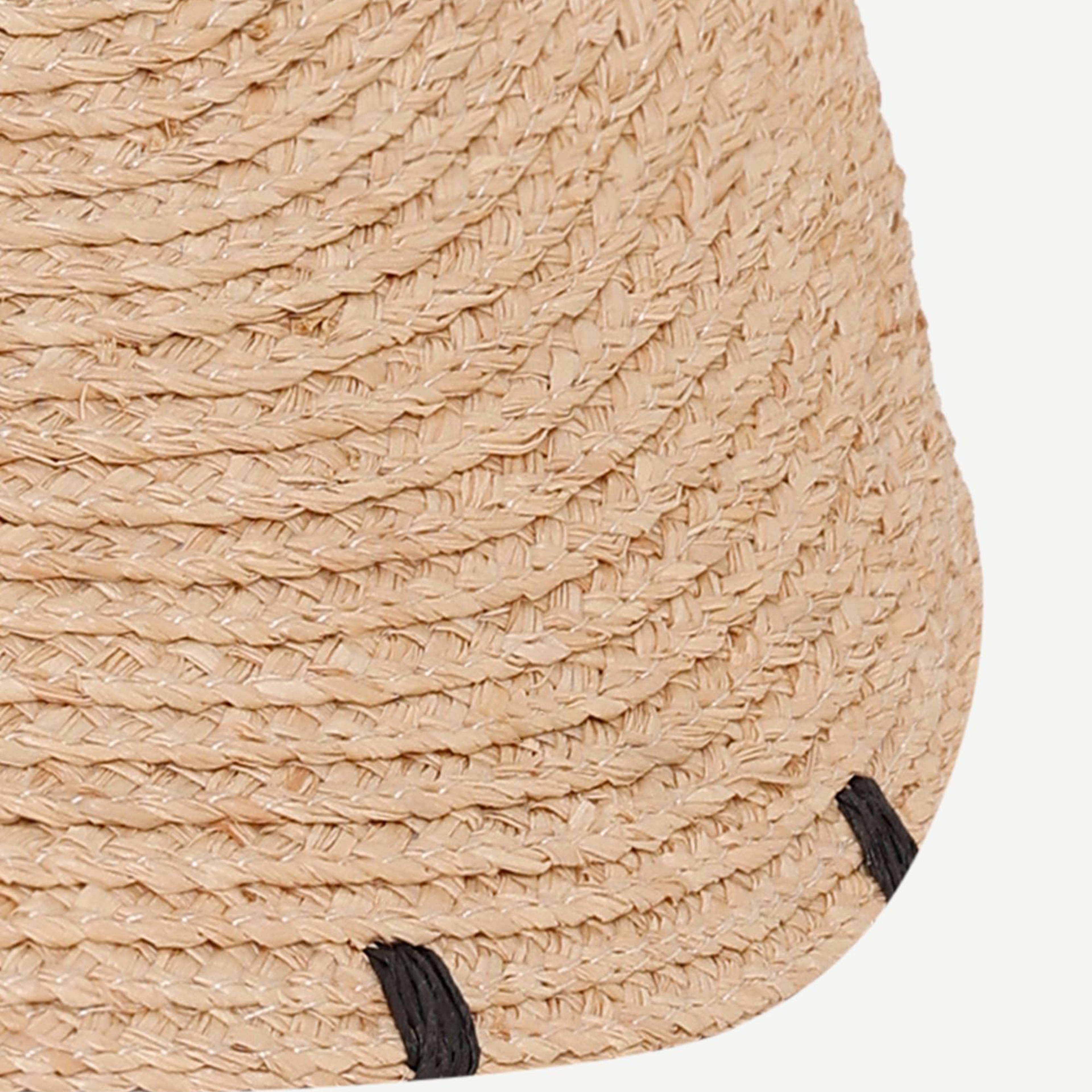 YARGICI İşleme Detaylı Hasır Vizör Şapka