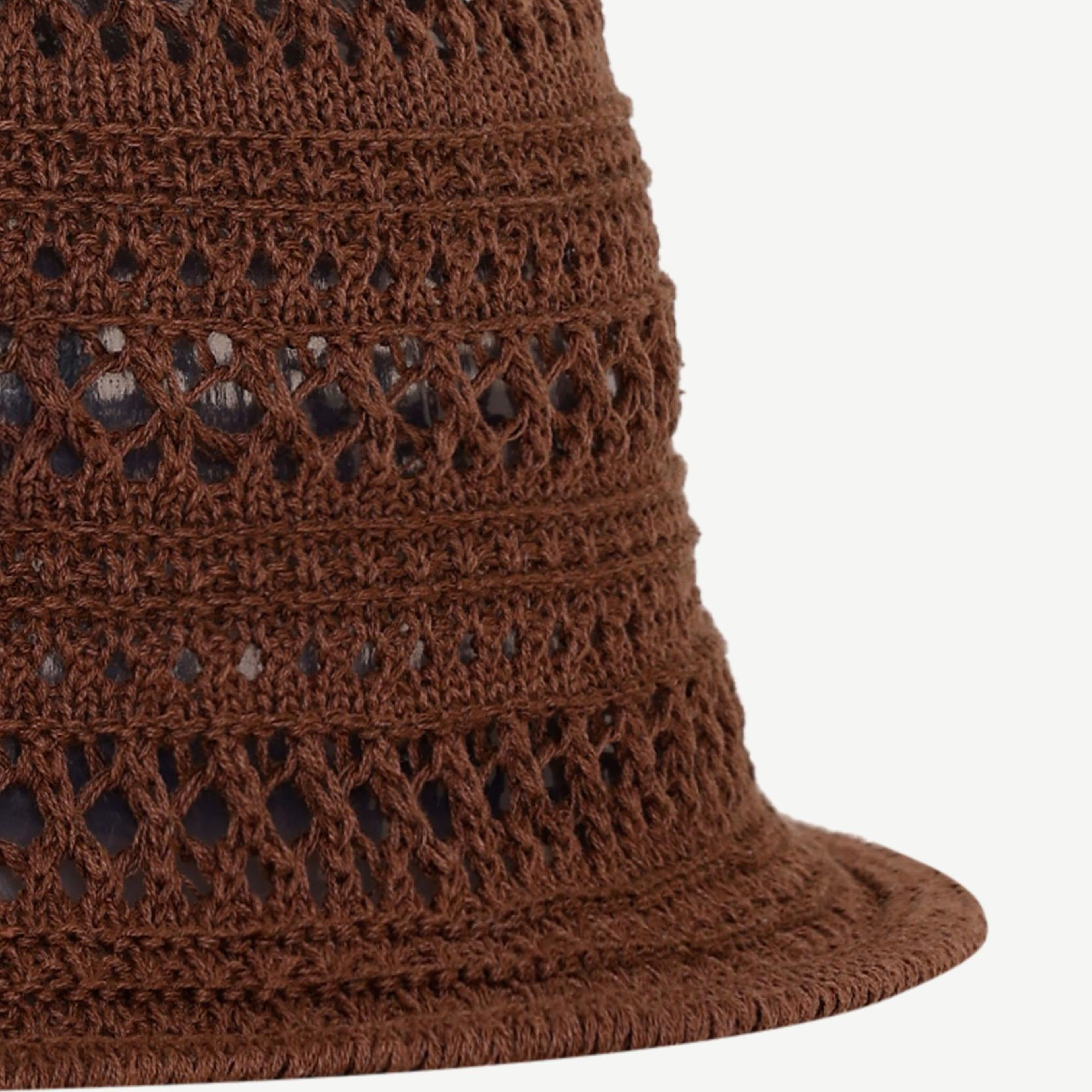 YARGICI Örgülü Kloşe Şapka