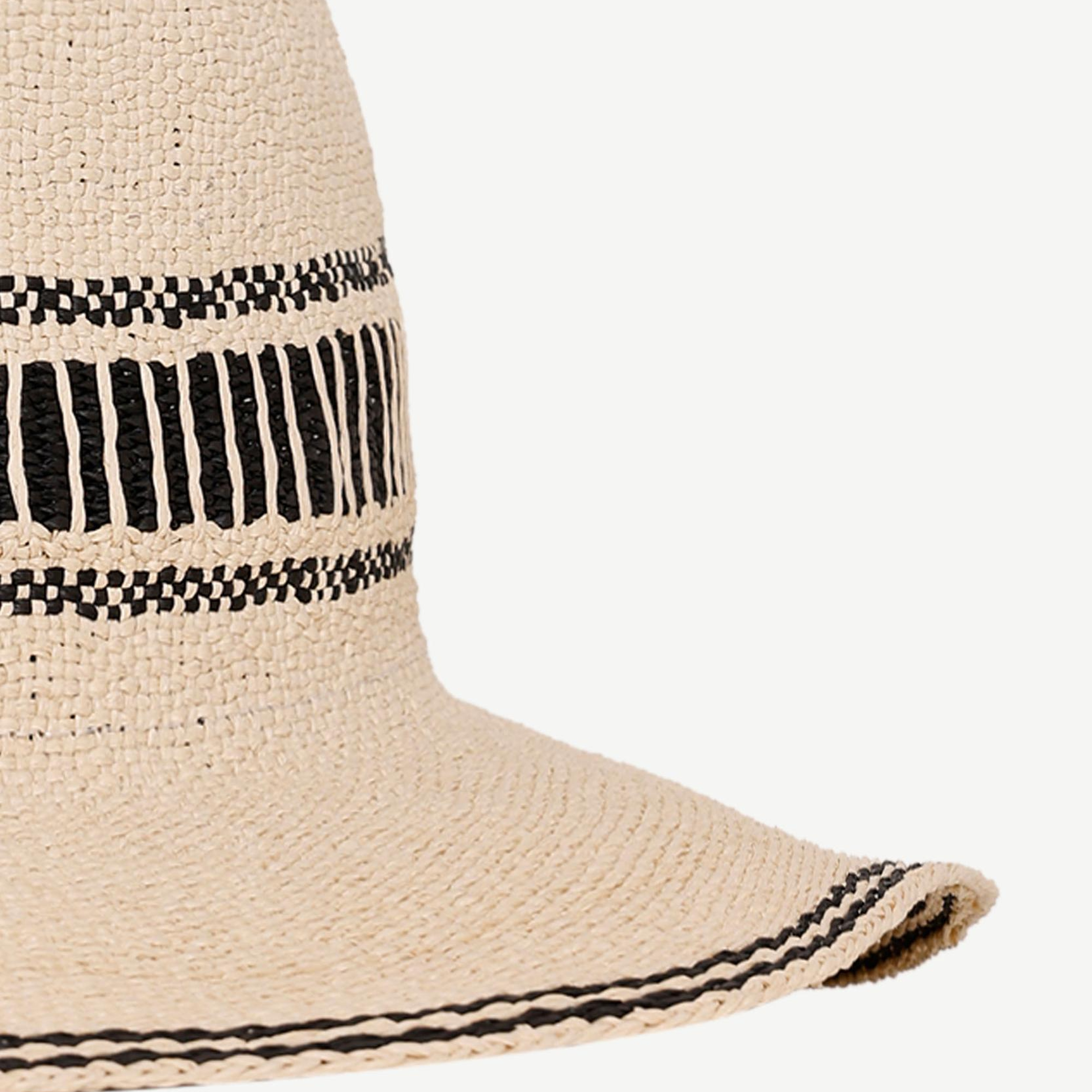 YARGICI Hasır Kaplin Şapka