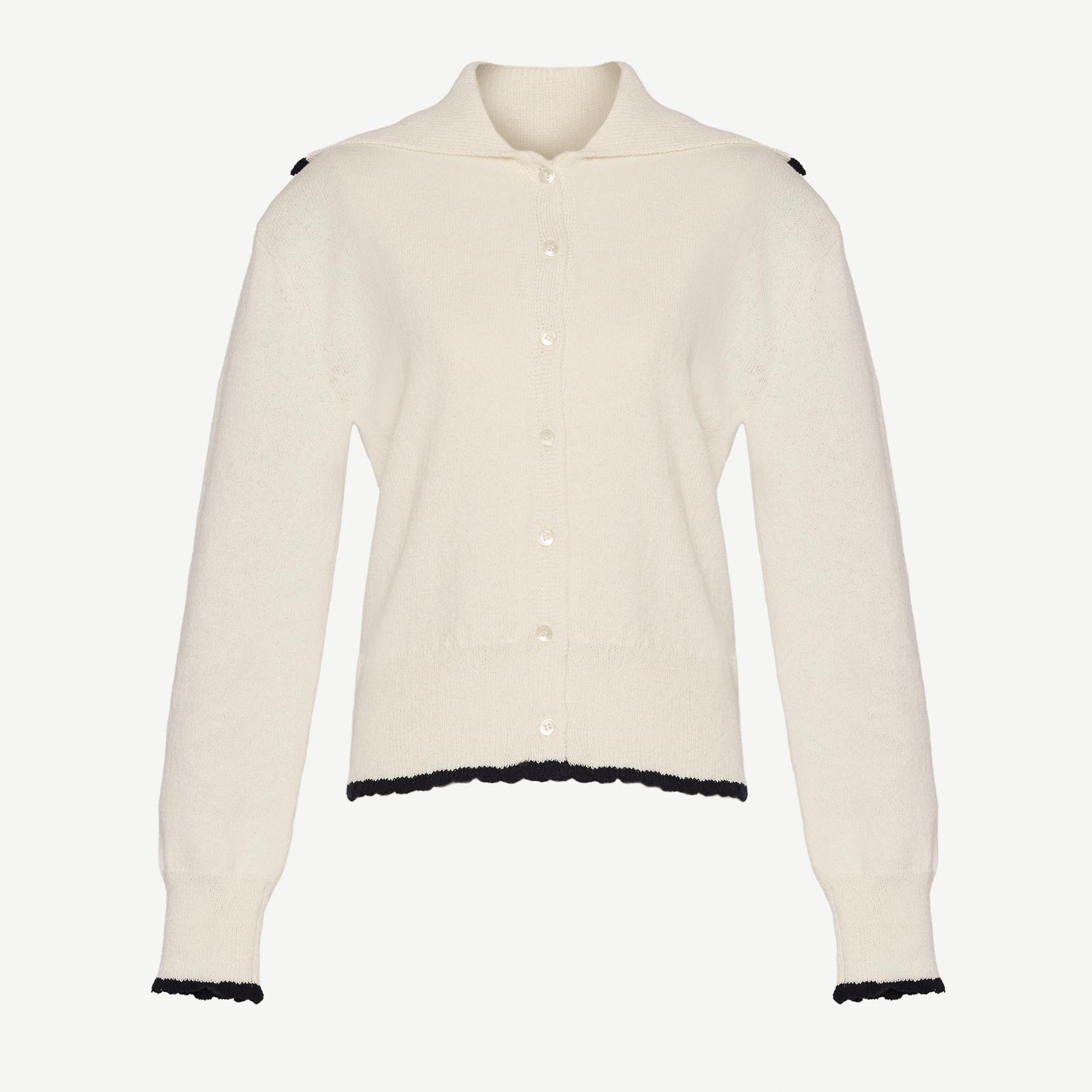 YARGICI Regular Denizci Yaka Uzun Kol Hırka