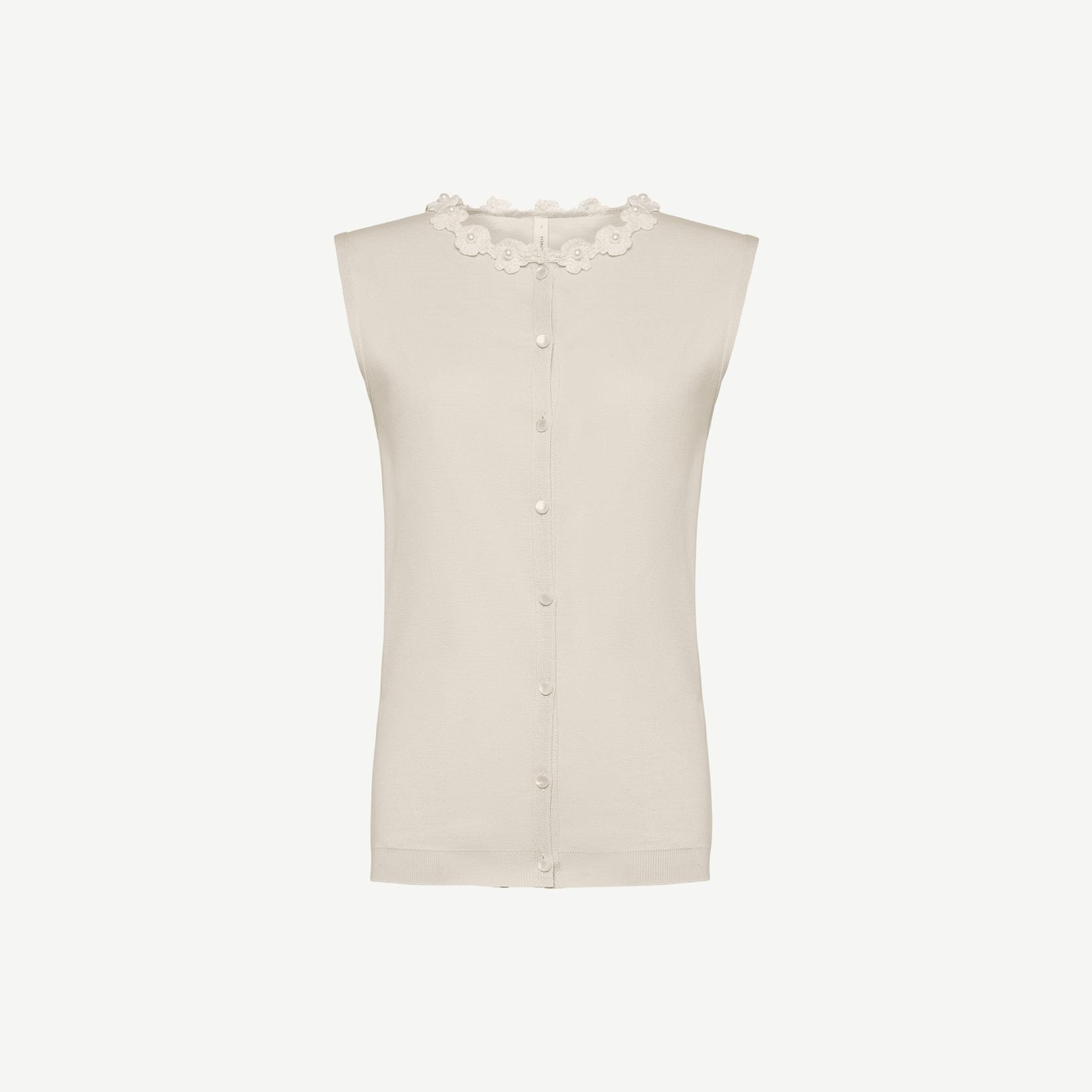 YARGICI Regular Bisiklet Yaka Kolsuz Kazak