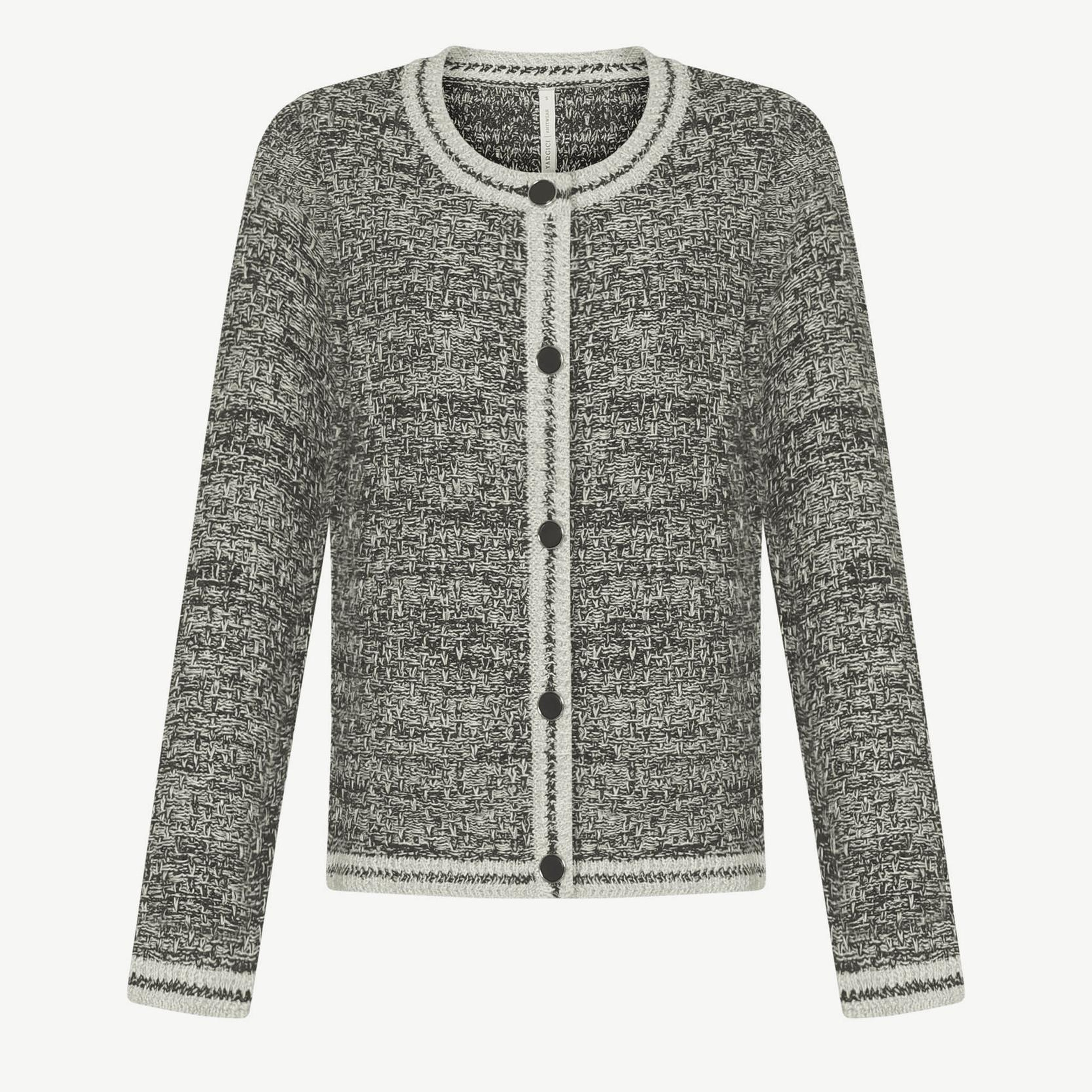 YARGICI Regular Bisiklet Yaka Uzun Kol Hırka