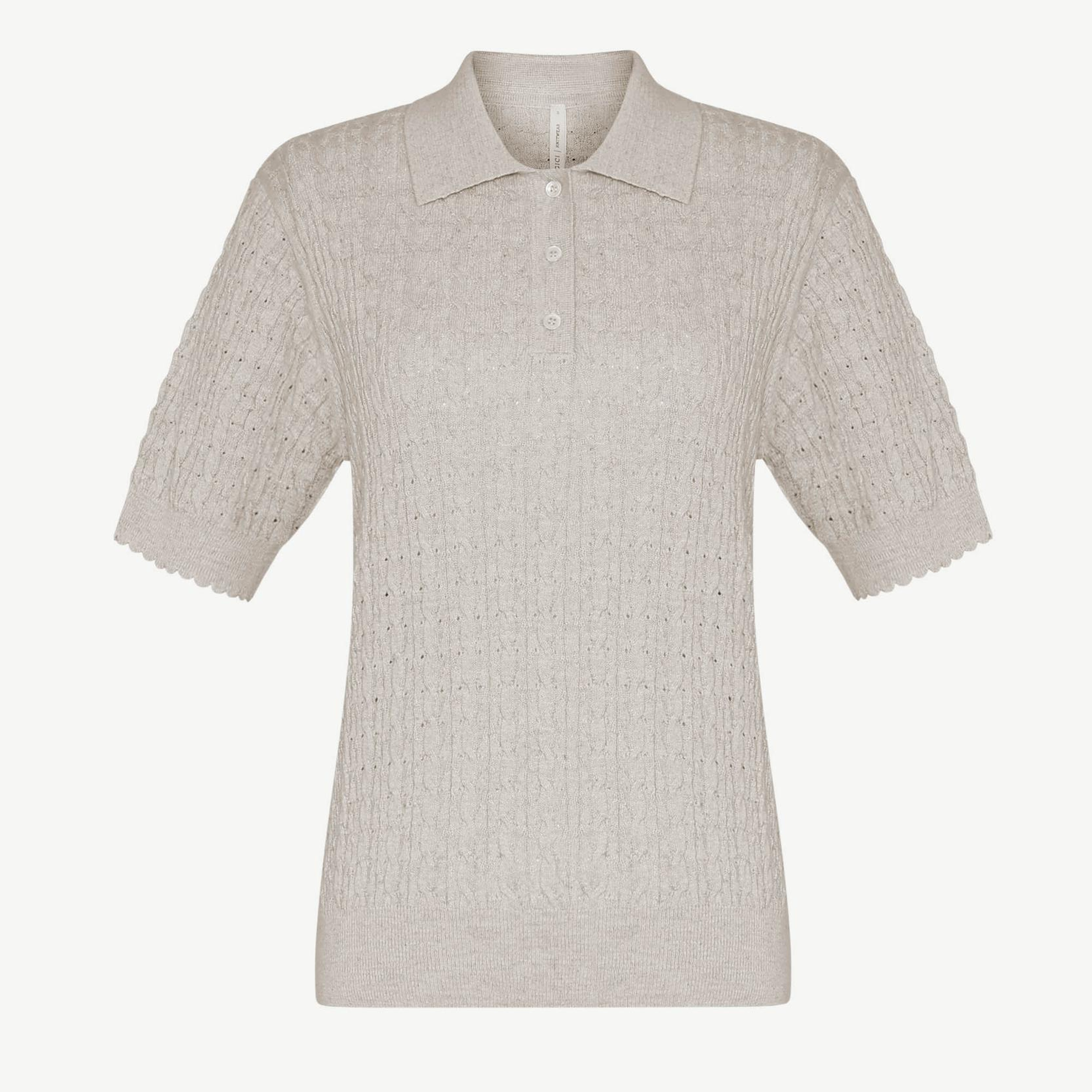 YARGICI Regular Polo Yaka Kısa Kol Kazak