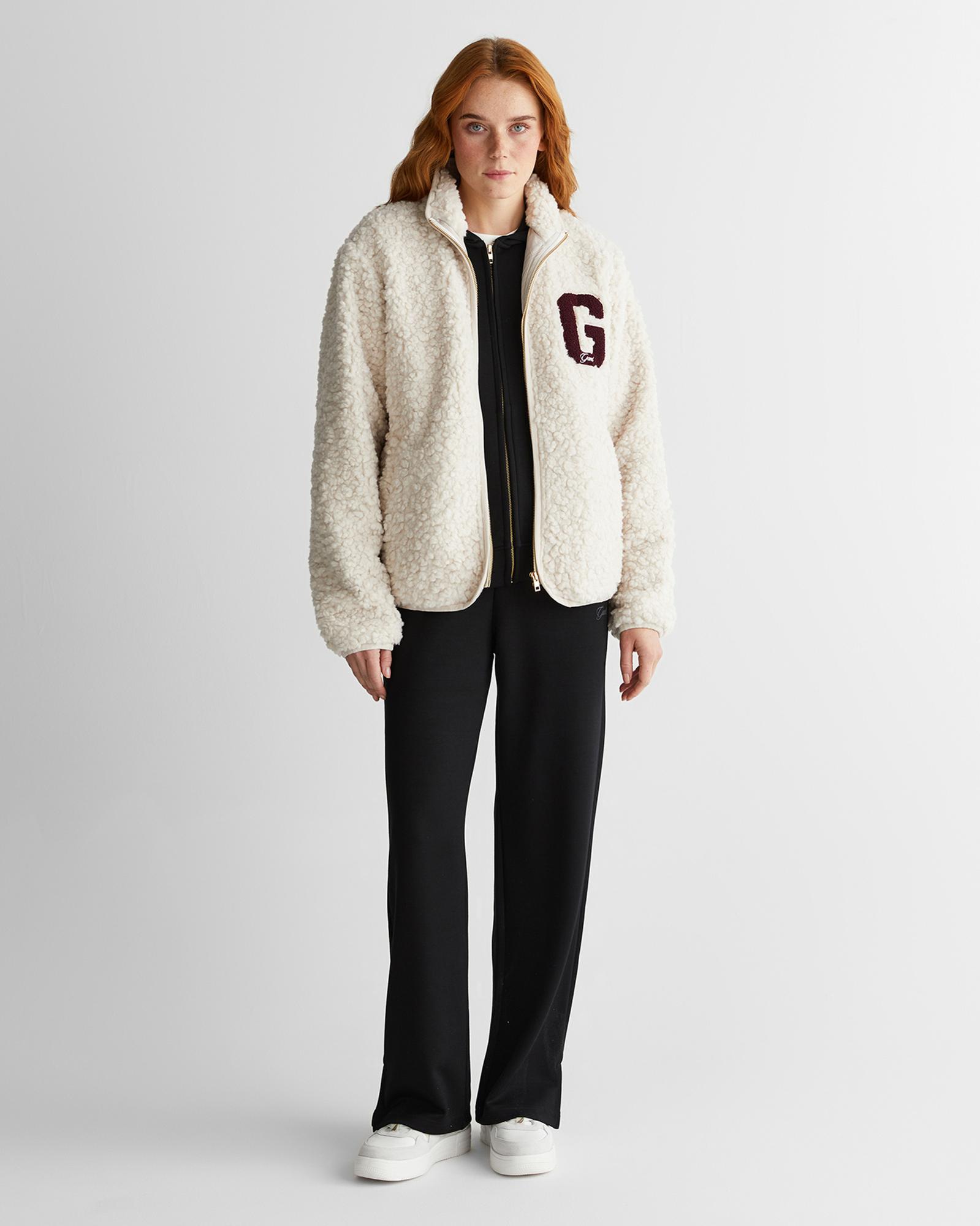 GANT Kadın Krem Polar Ceket