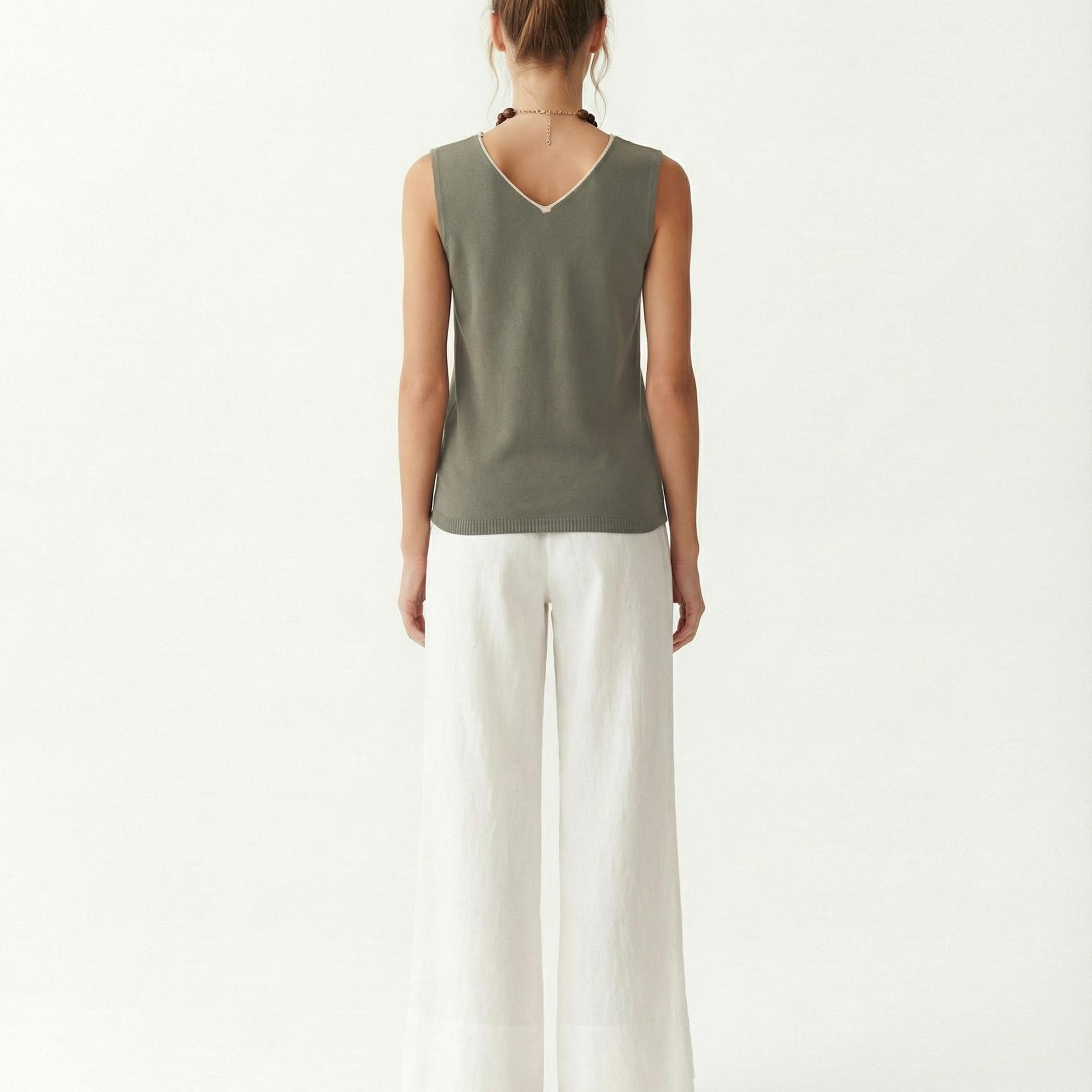 YARGICI Regular V Yaka Kolsuz Kazak