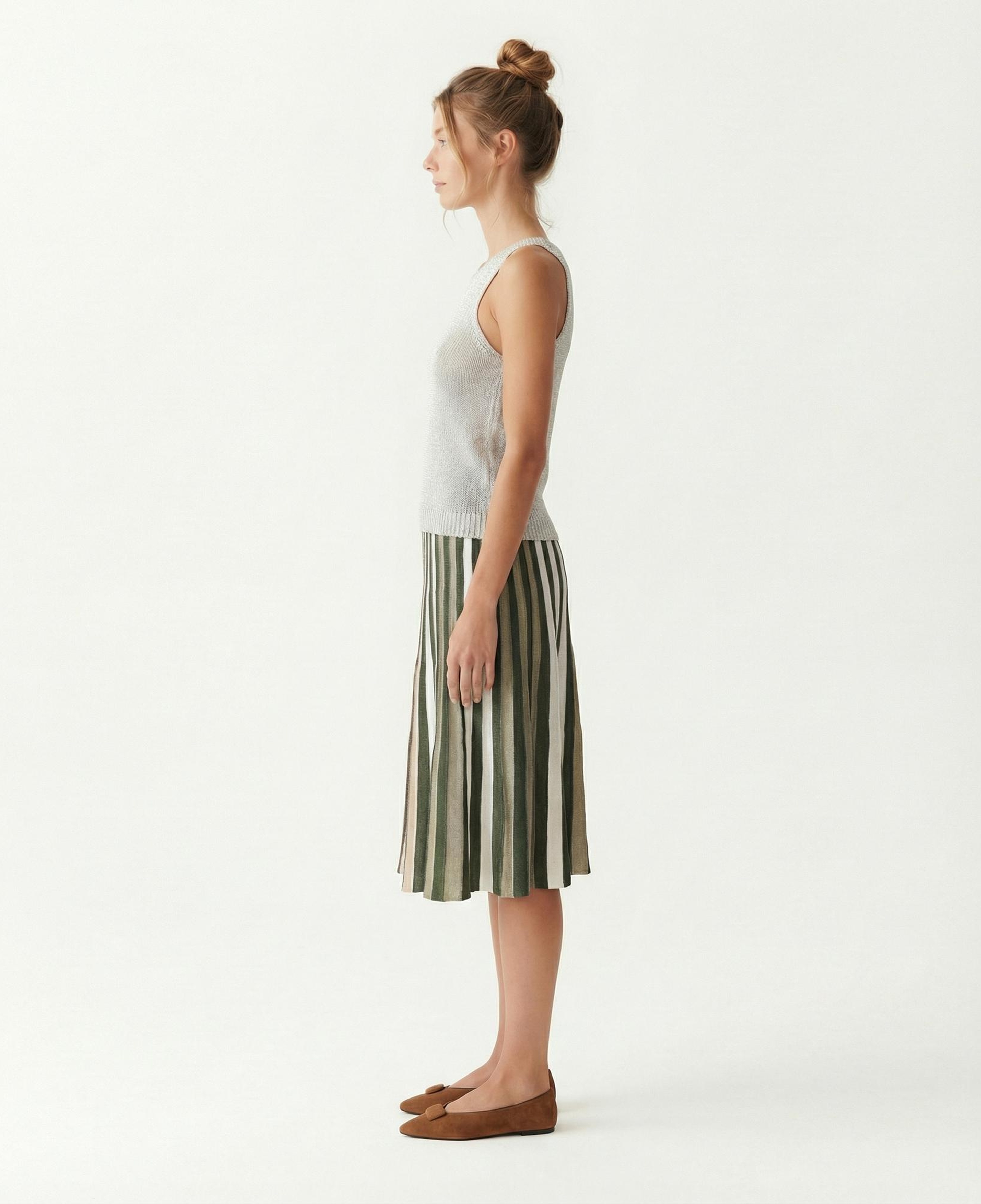 YARGICI Regular Halter Yaka Kolsuz Kazak