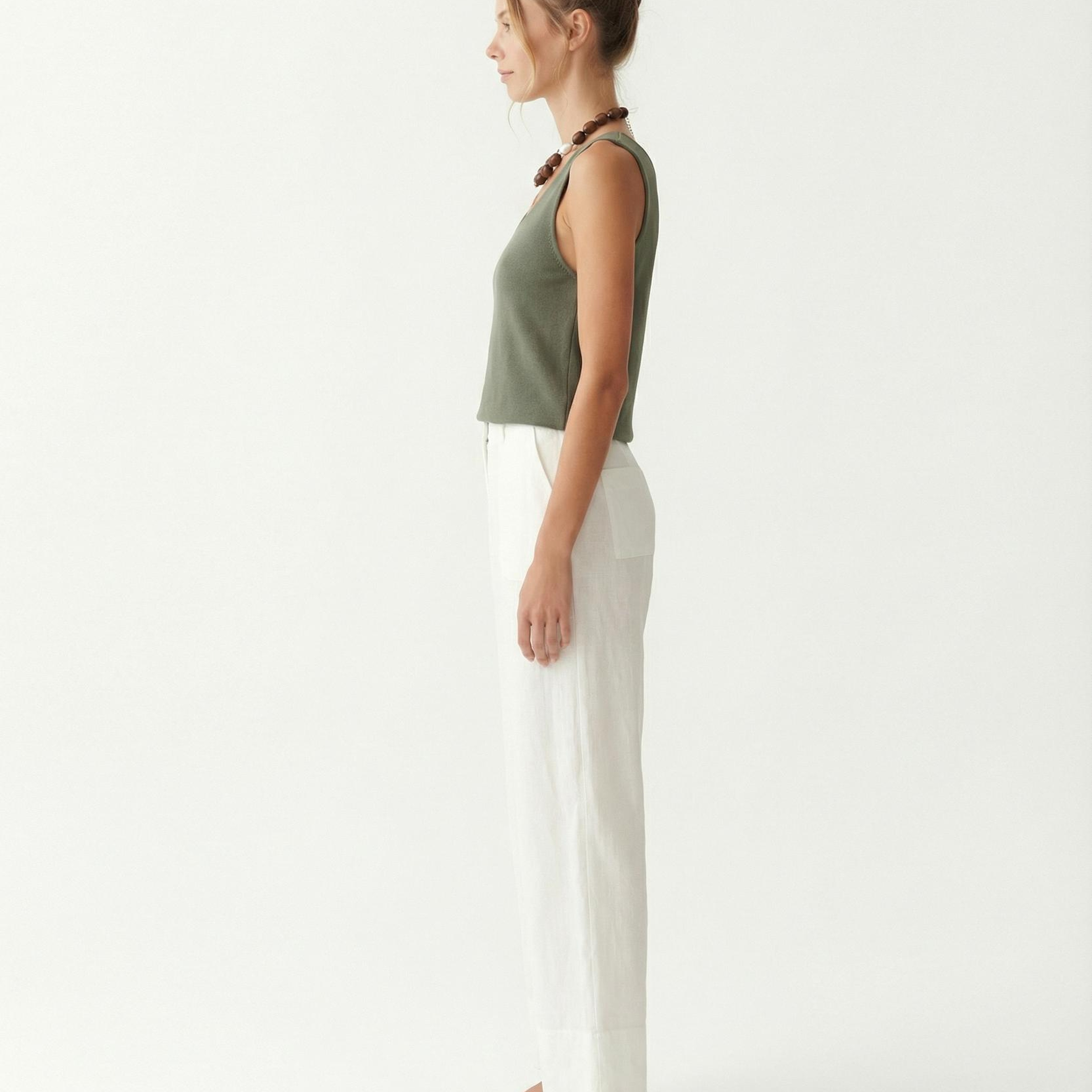 YARGICI Regular V Yaka Kolsuz Kazak