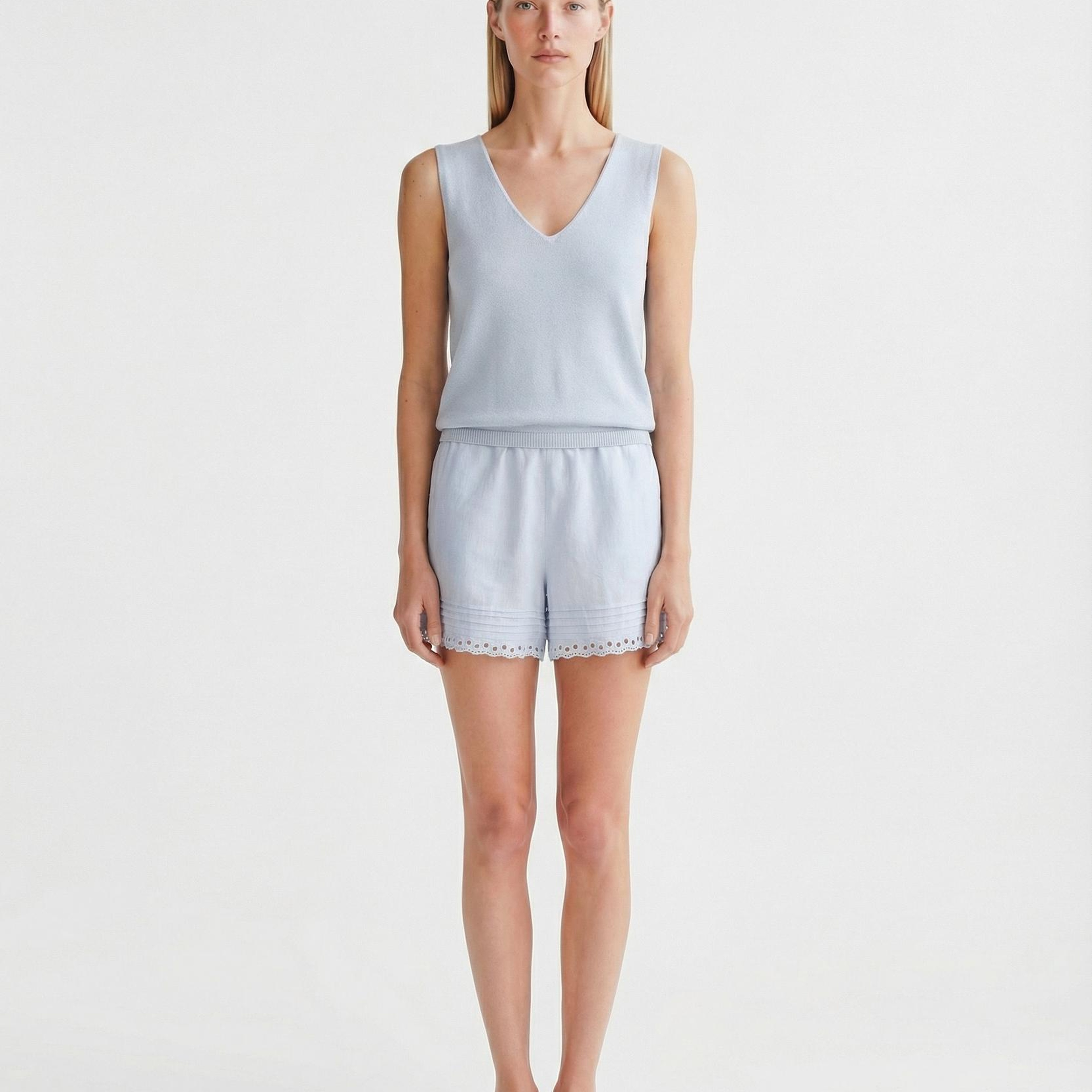 YARGICI Regular V Yaka Kolsuz Kazak