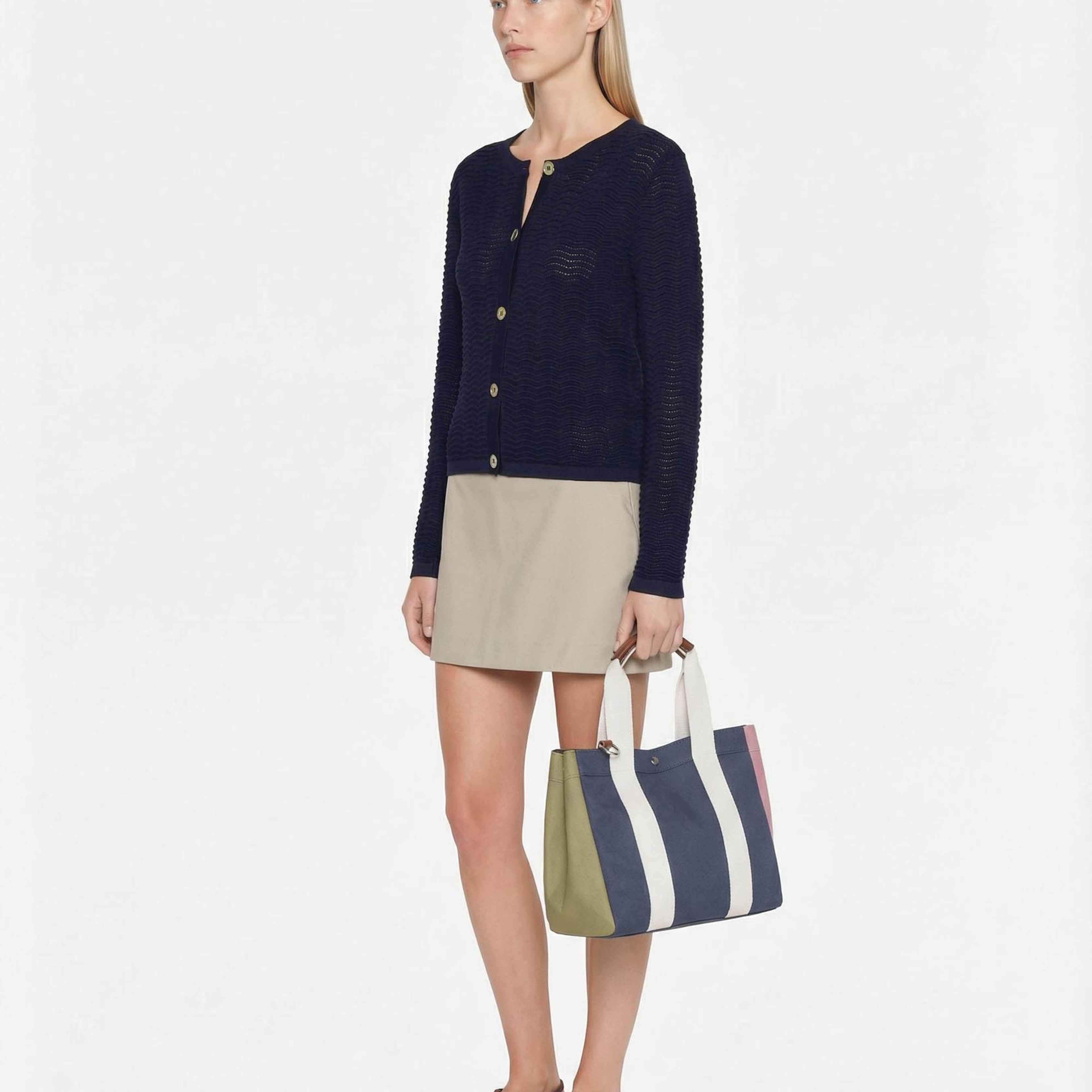 YARGICI Regular Bisiklet Yaka Uzun Kol Hırka