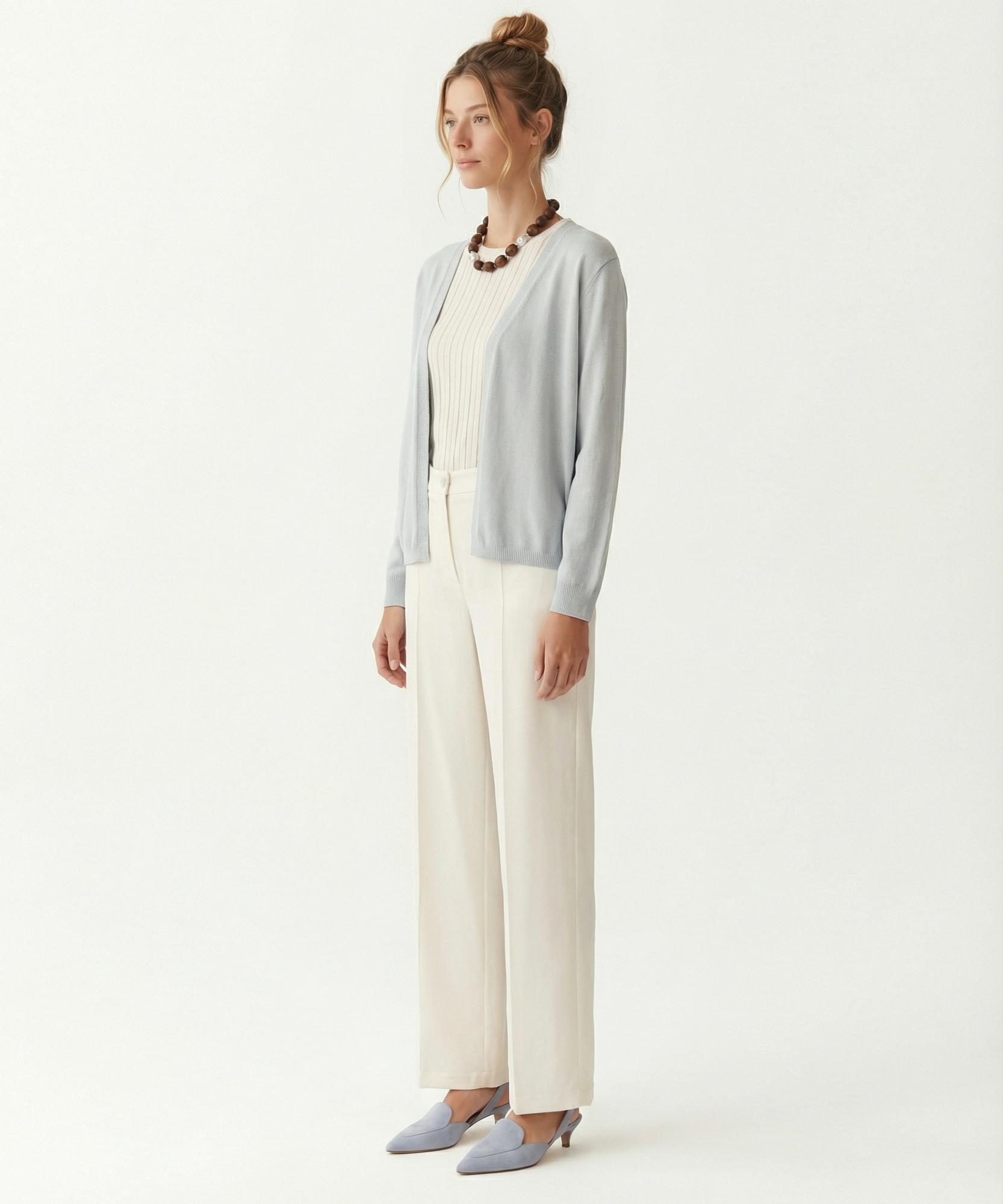 YARGICI Regular V Yaka Uzun Kol Hırka