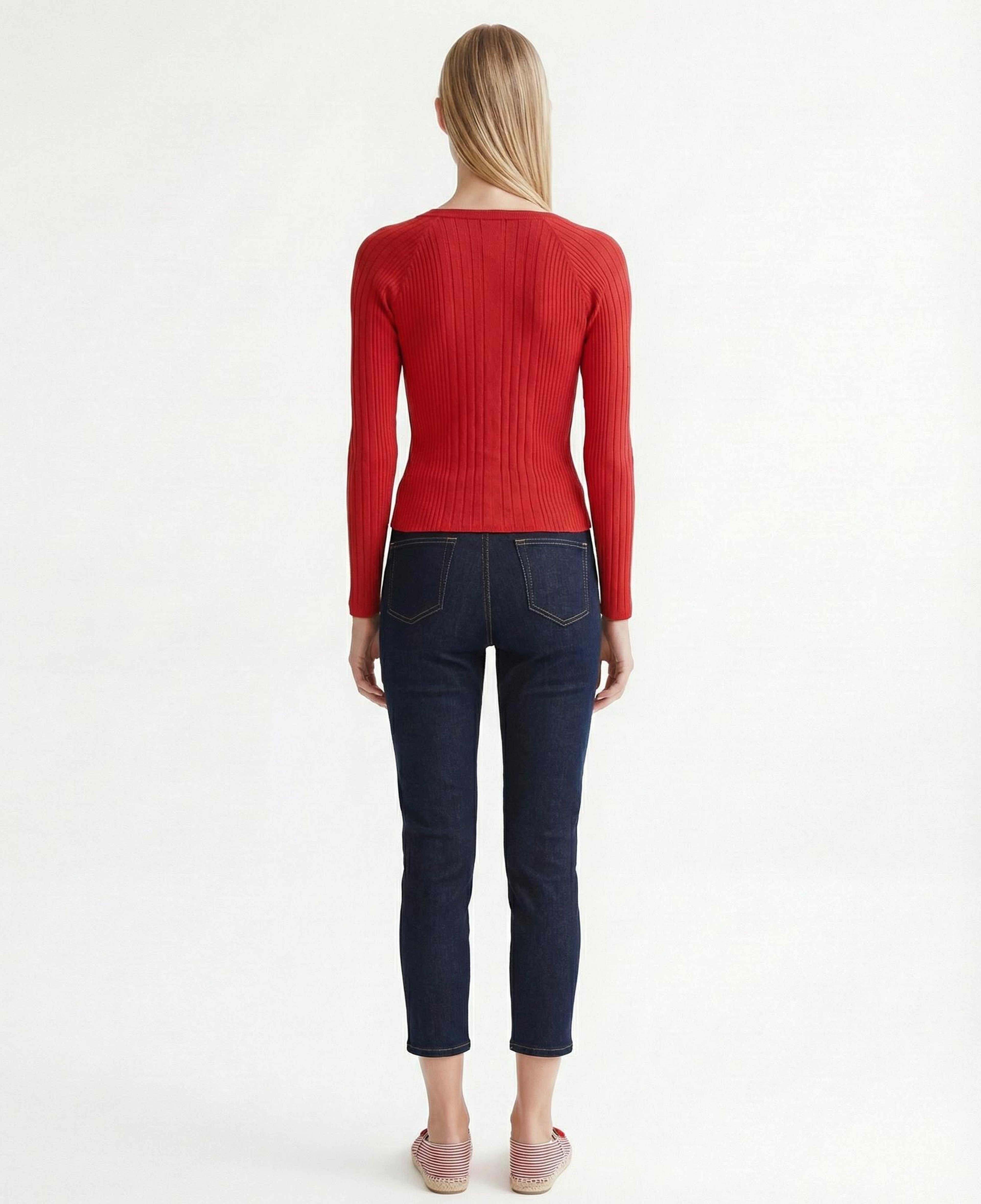 YARGICI Regular V Yaka Uzun Kol Hırka