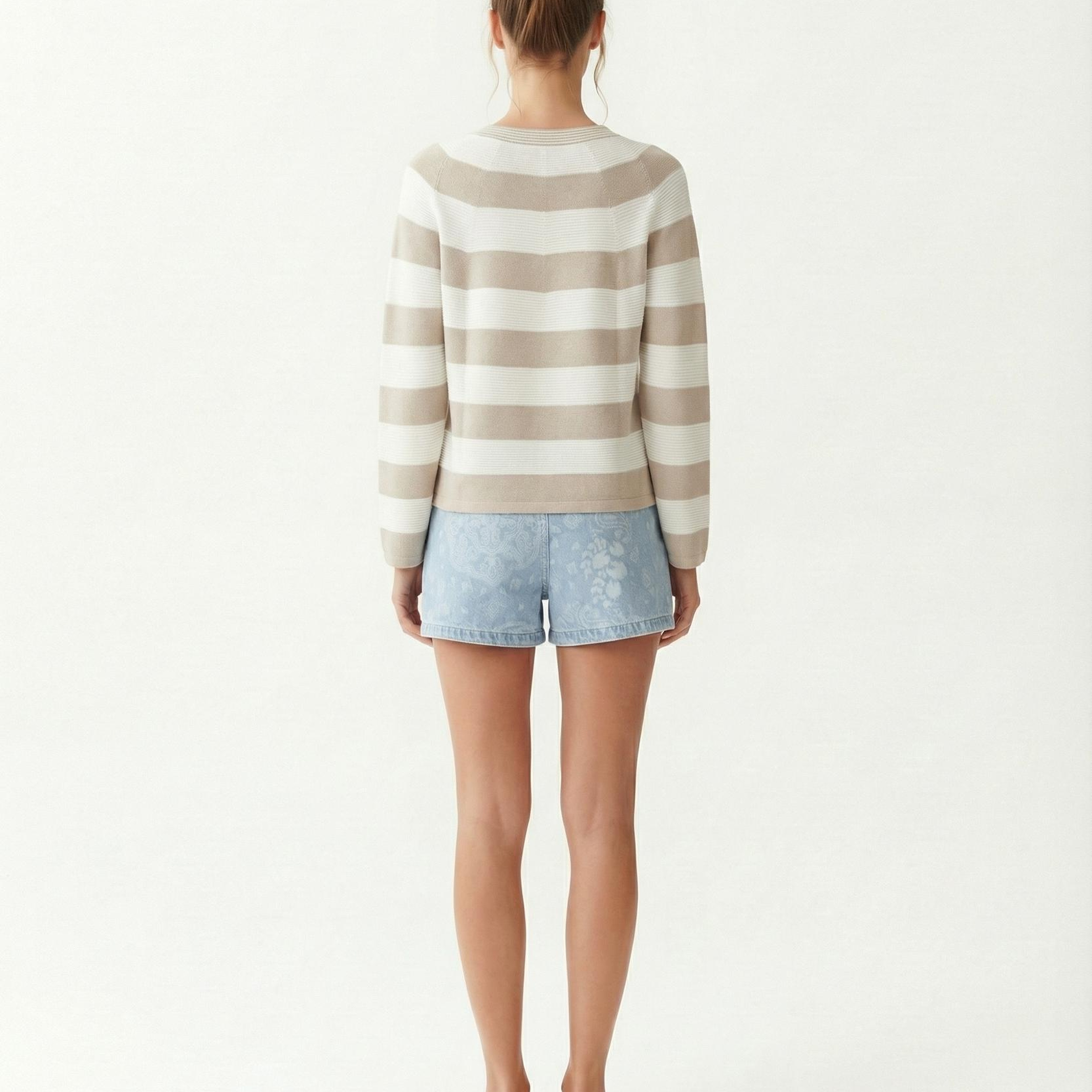 YARGICI Regular Kayık Yaka Uzun Kol Kazak