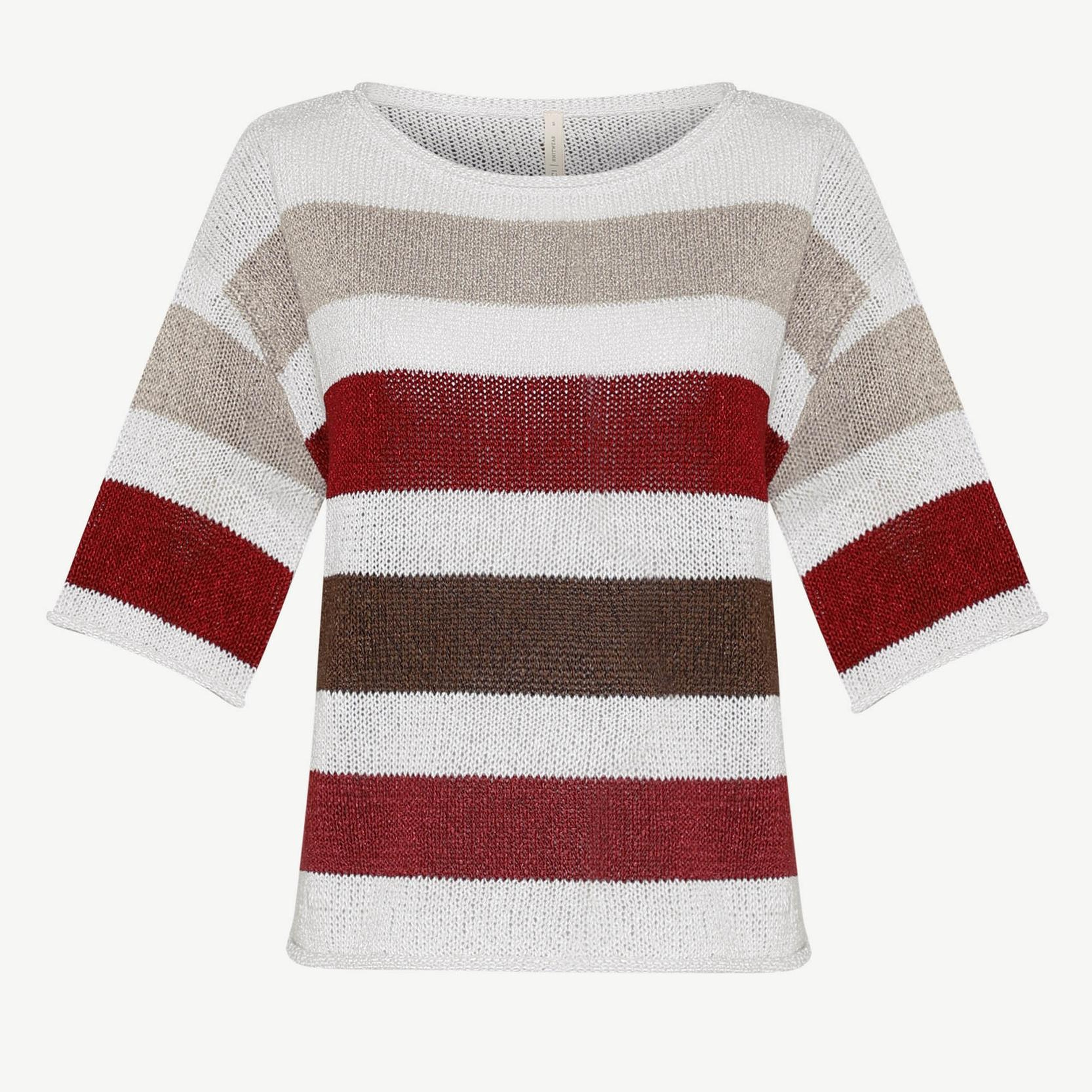 YARGICI Regular Bisiklet Yaka 3/4 Kol Kazak